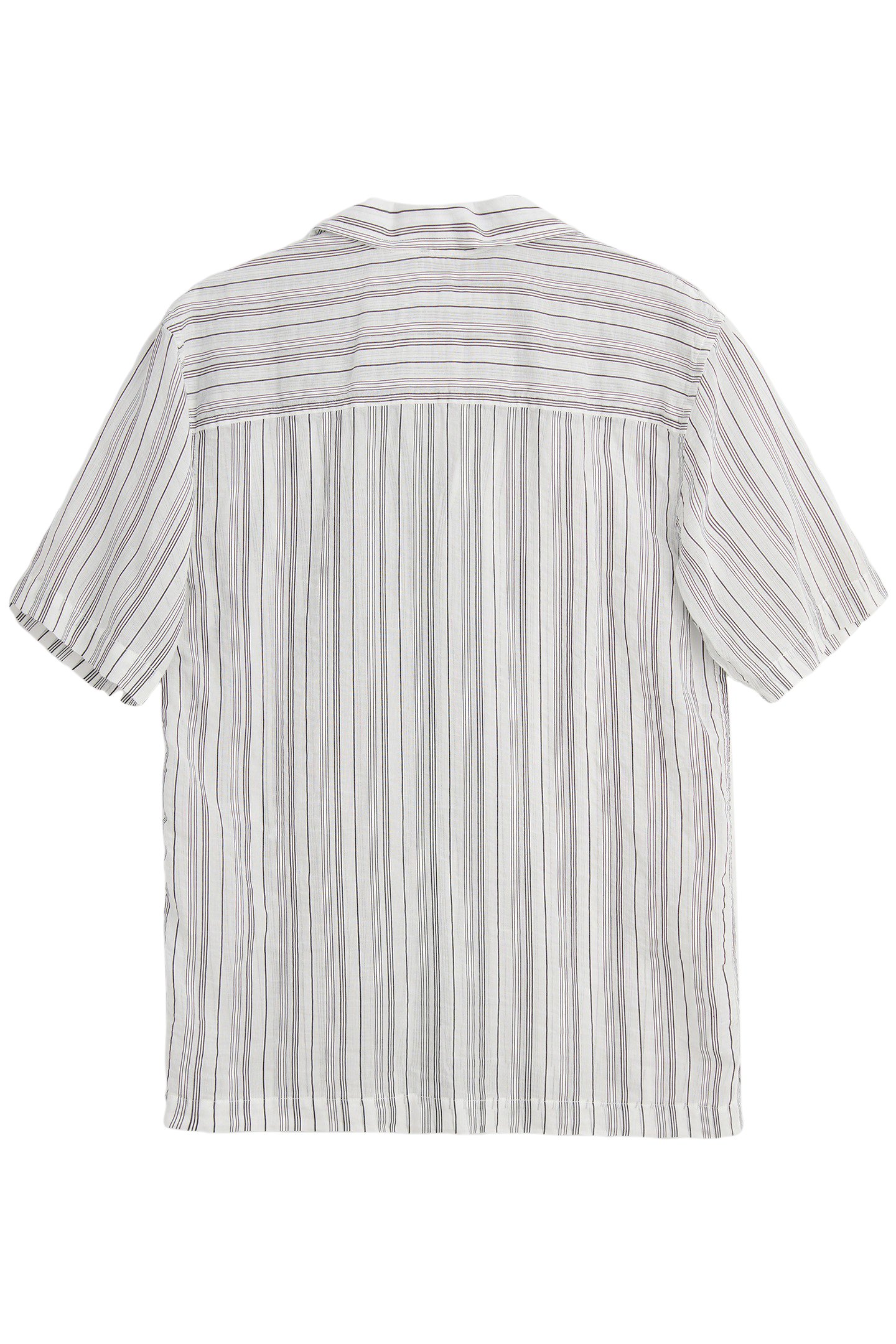 ORSON SHIRT BLACK PINSTRIPE 2