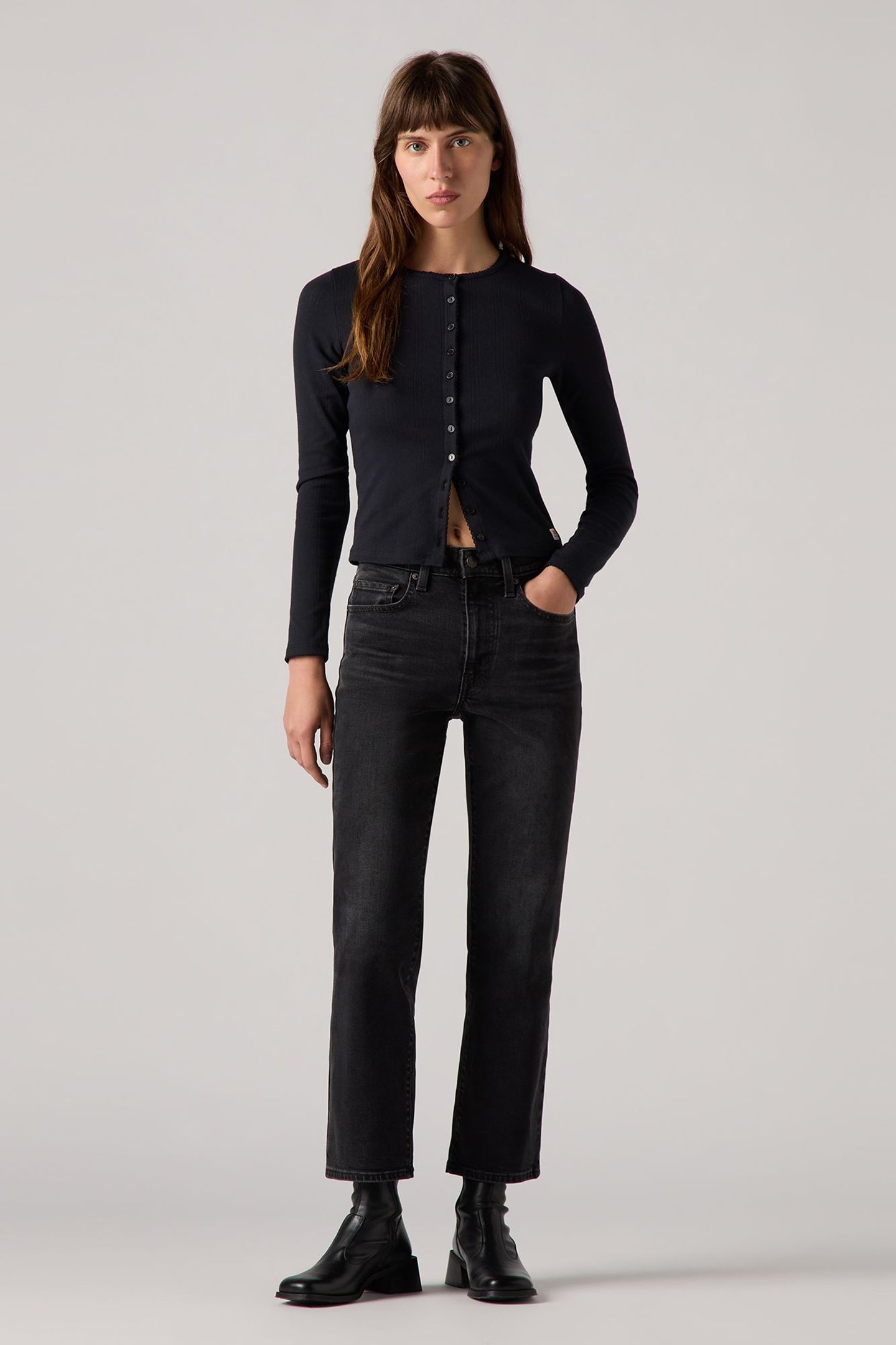 725™ KICK BOOT JEANS BLACK 5