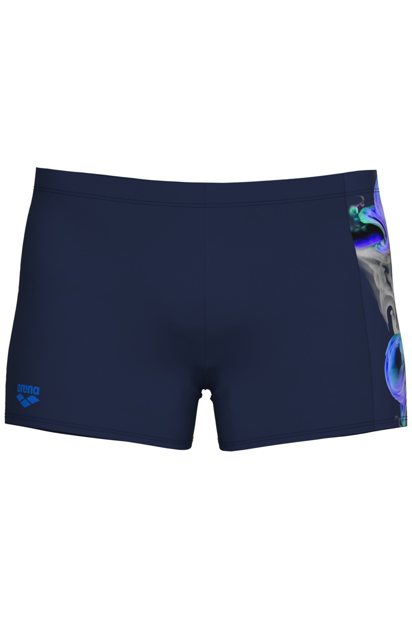 MEN'S ARENA IMAGINARY SWIM SHORT NAVY MULTI 4