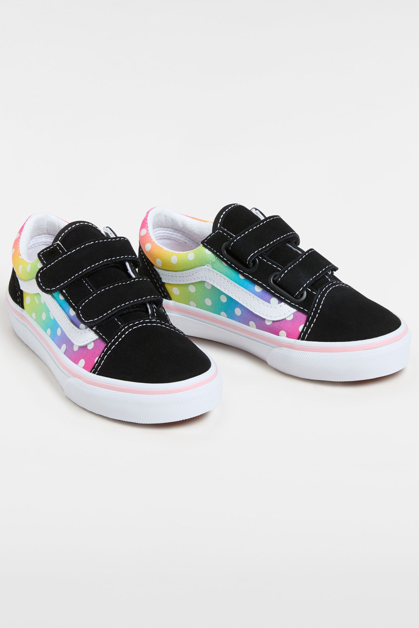 YOUTH UNISEX OLD SKOOL GLOW RAINBOW BLACK/MULTI 2