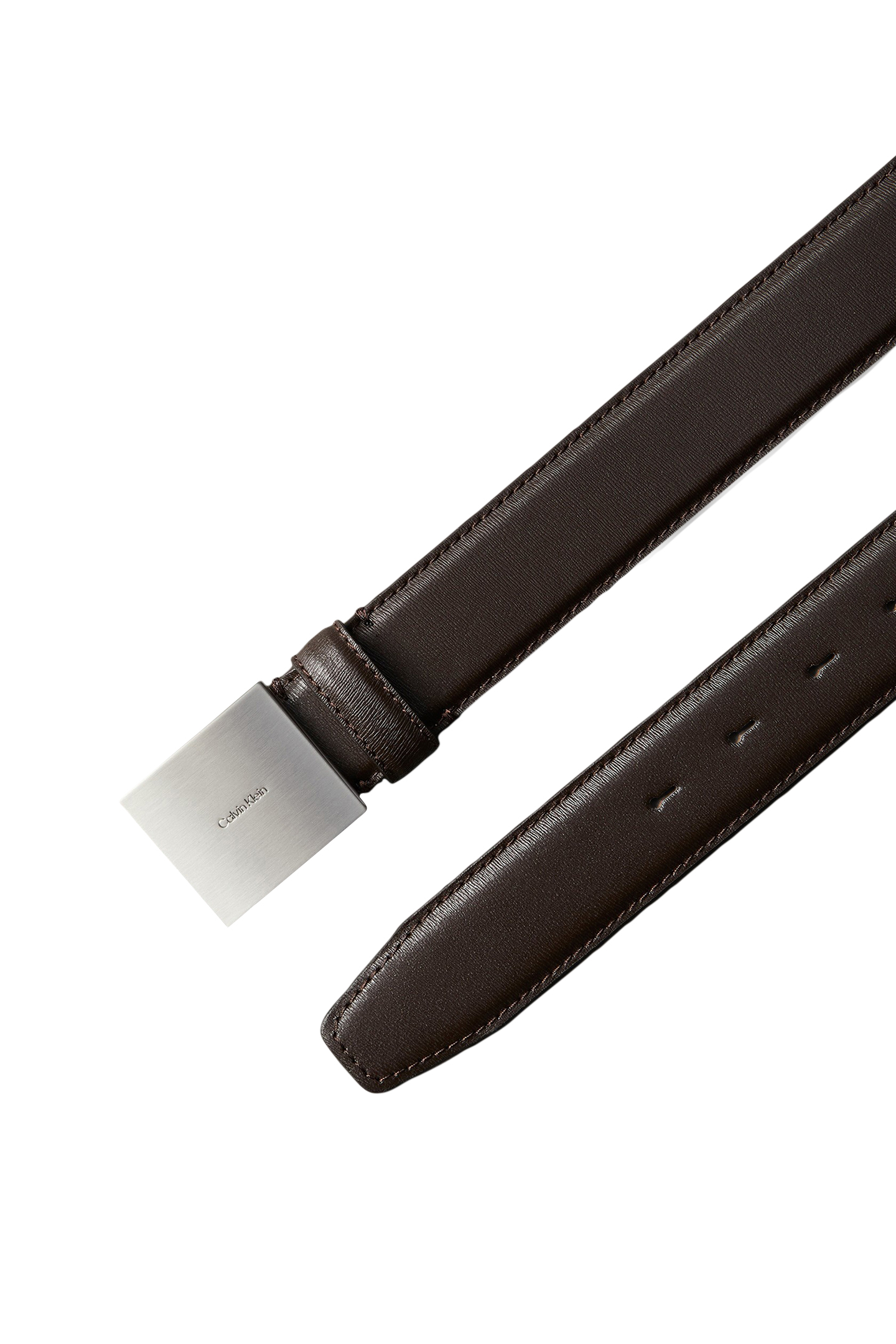 PLAQUE BUCKLE 35MM BELT DELICIOSO/BRUSHED NICKEL 3