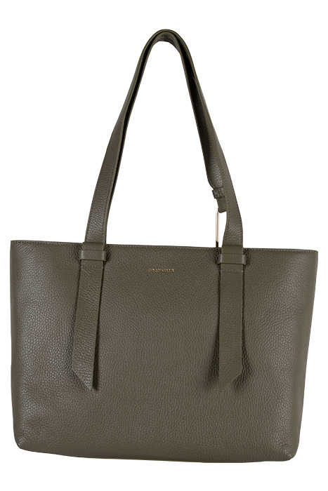 GRAINED LEATHER TOTE BAG 2