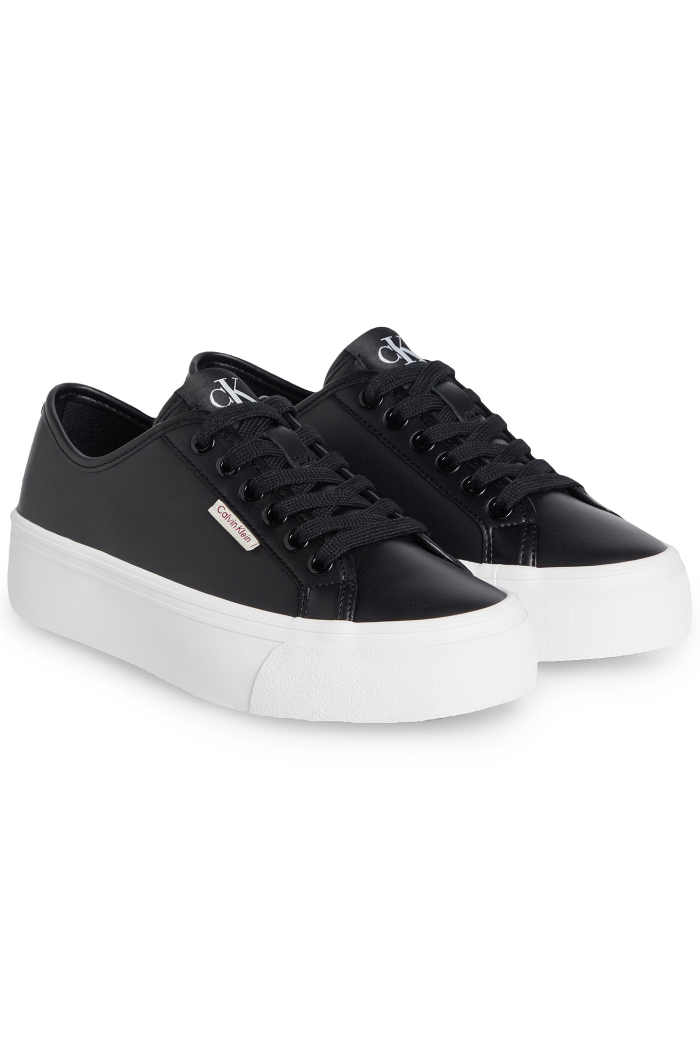 VULC FLATFORM LEATHER CK BLACK 2