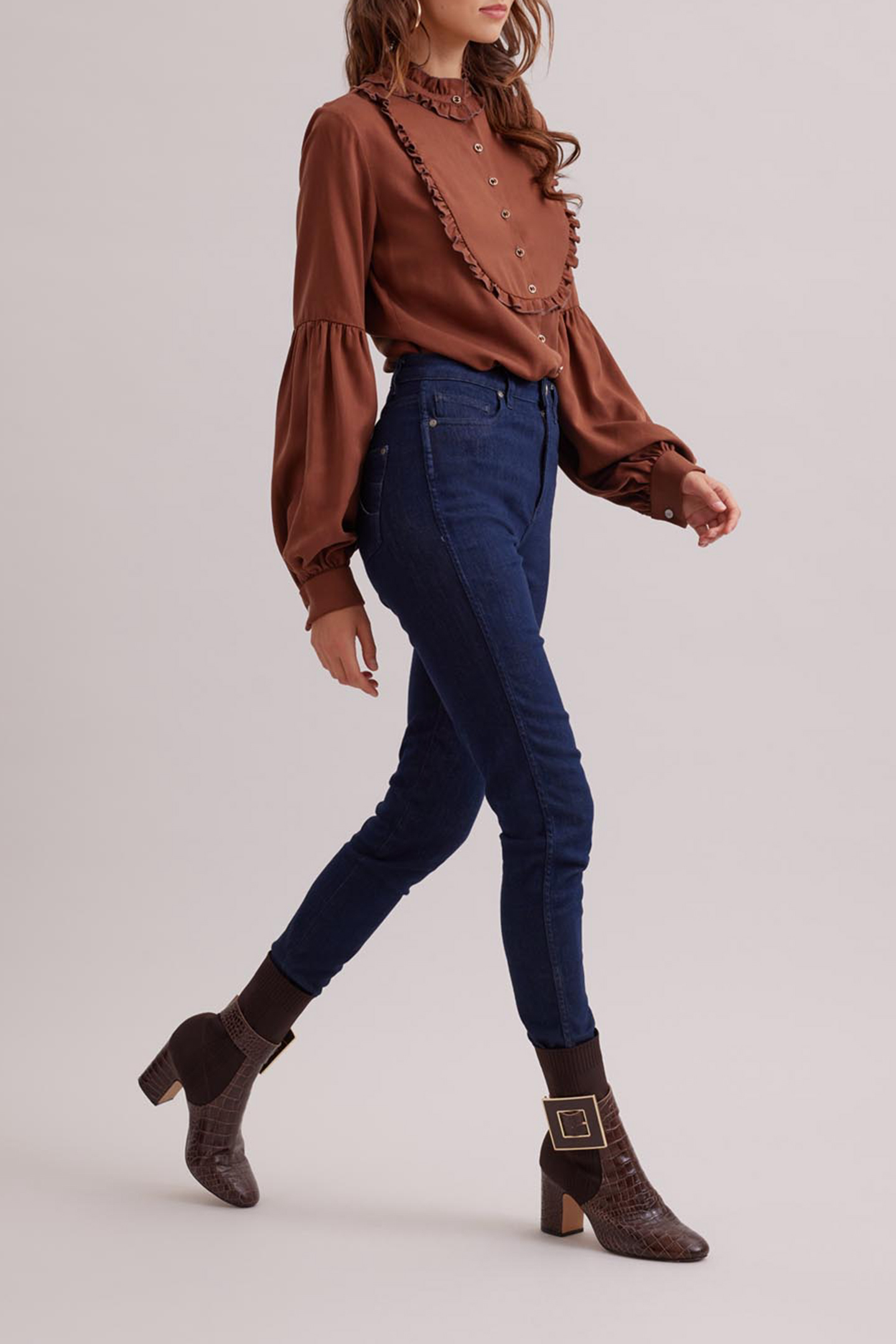 CRAFT CHEMISE CHOCOLATE 4