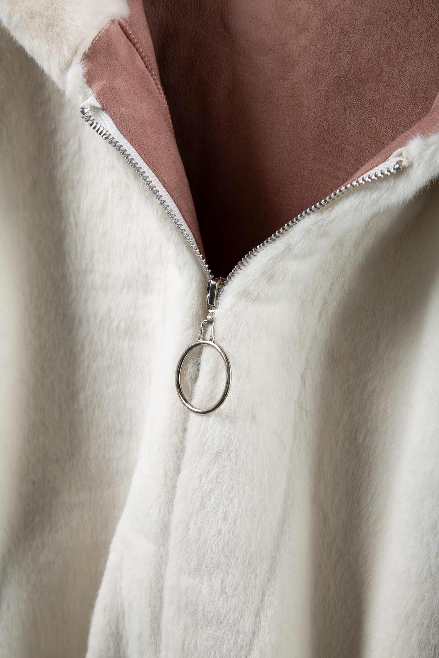 HOODED TEDDY BEAR JACKET BEIGE 5