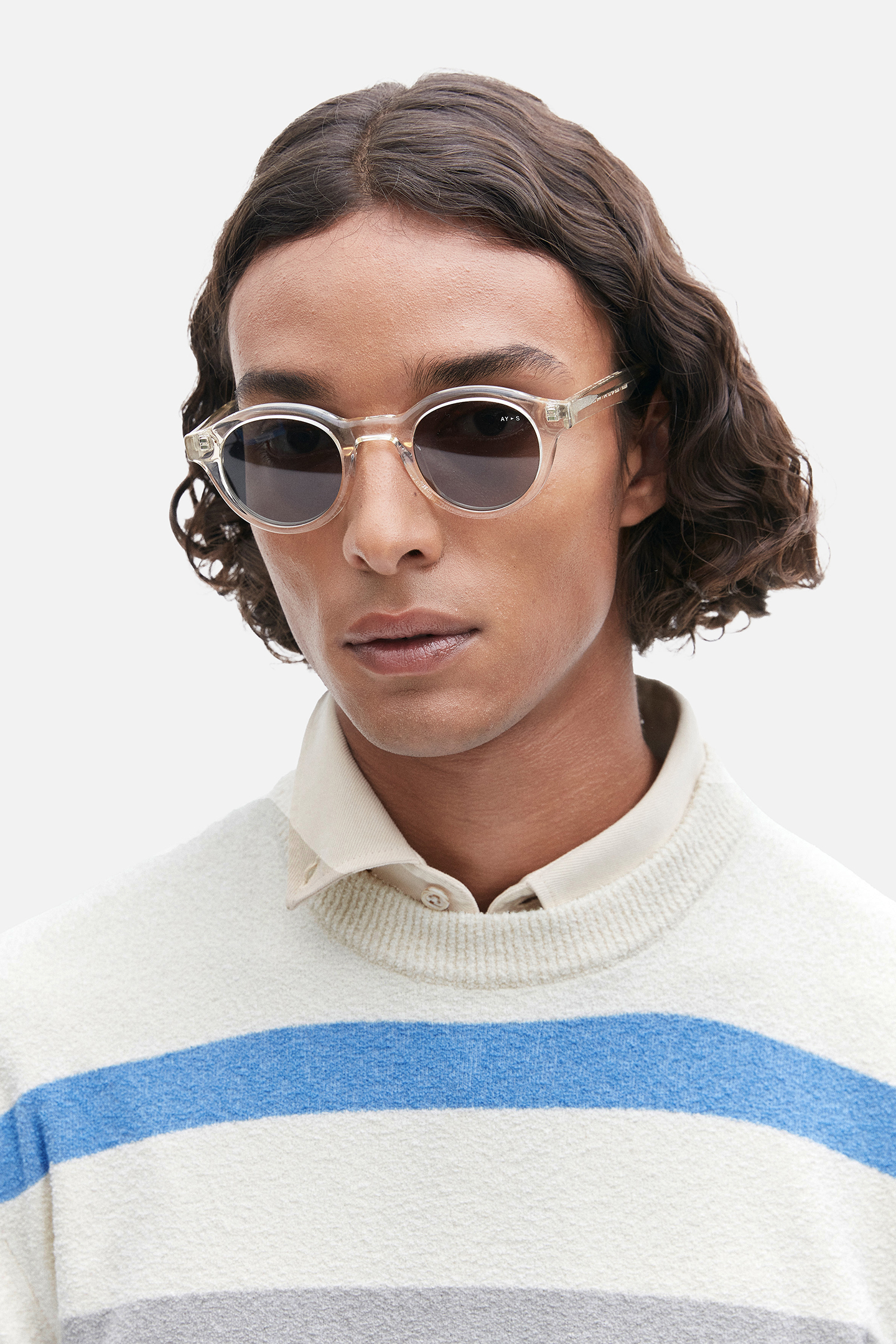 KOVER KNITWEAR OFF WHITE BLUE 5