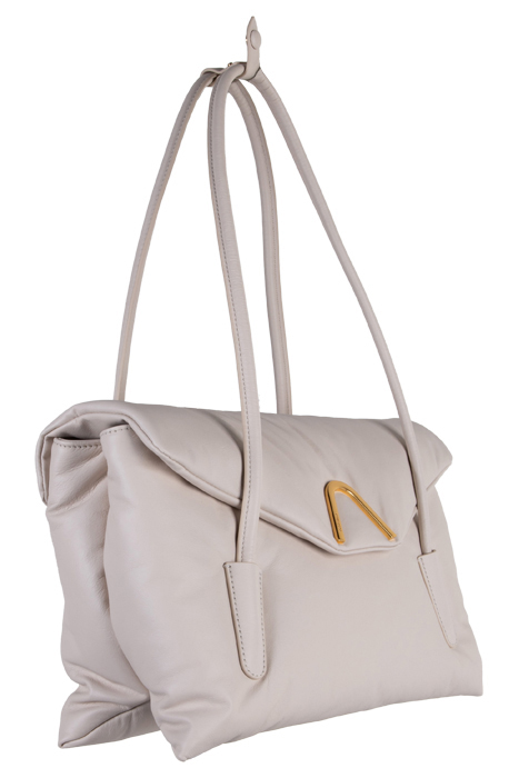 SHOULDER BAG IN PUFFY SMOOTH LEATHER 4