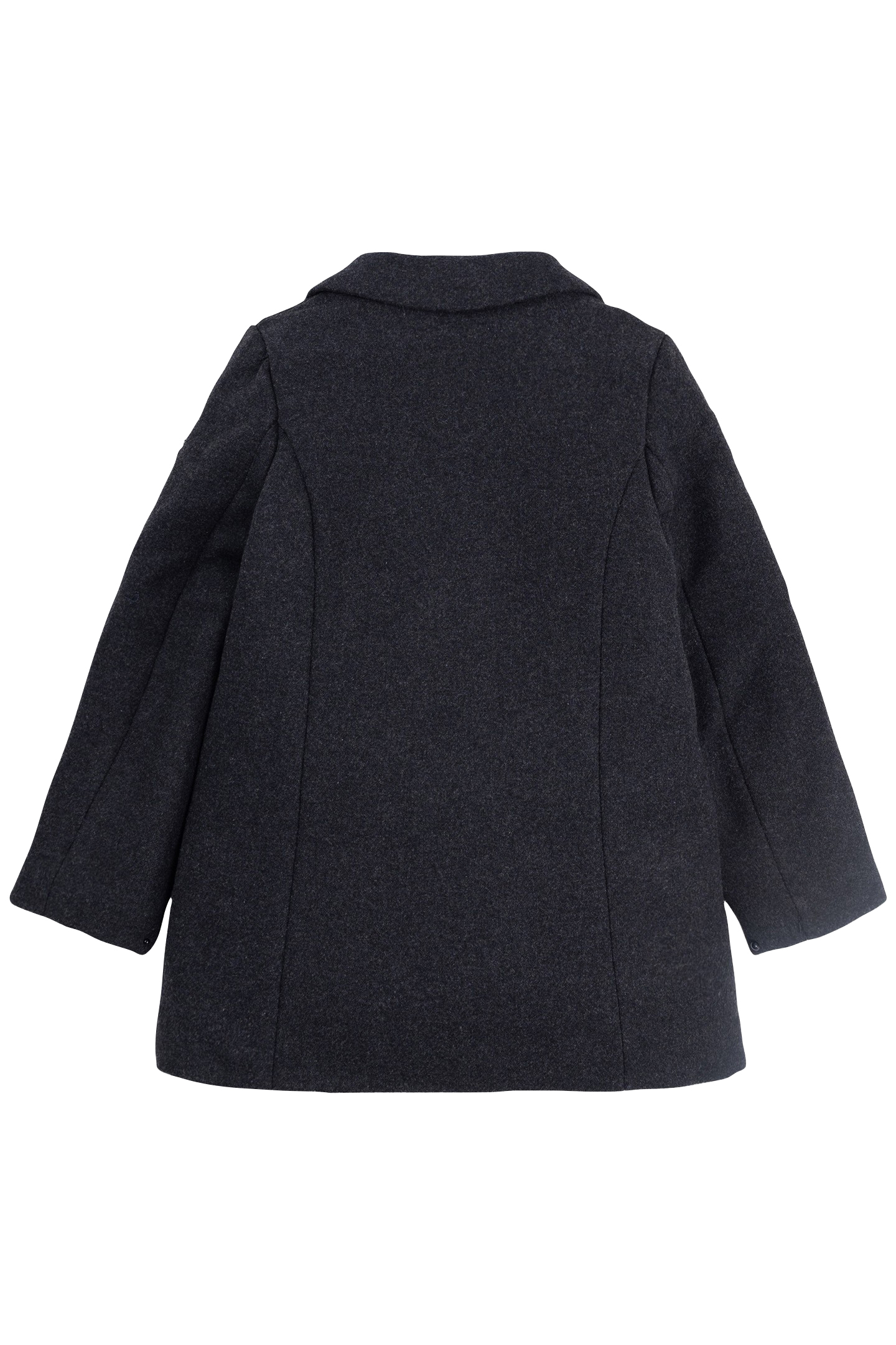 GREY COAT WITH REMOVABLE HOODED TRIM FOR GIRLS 6