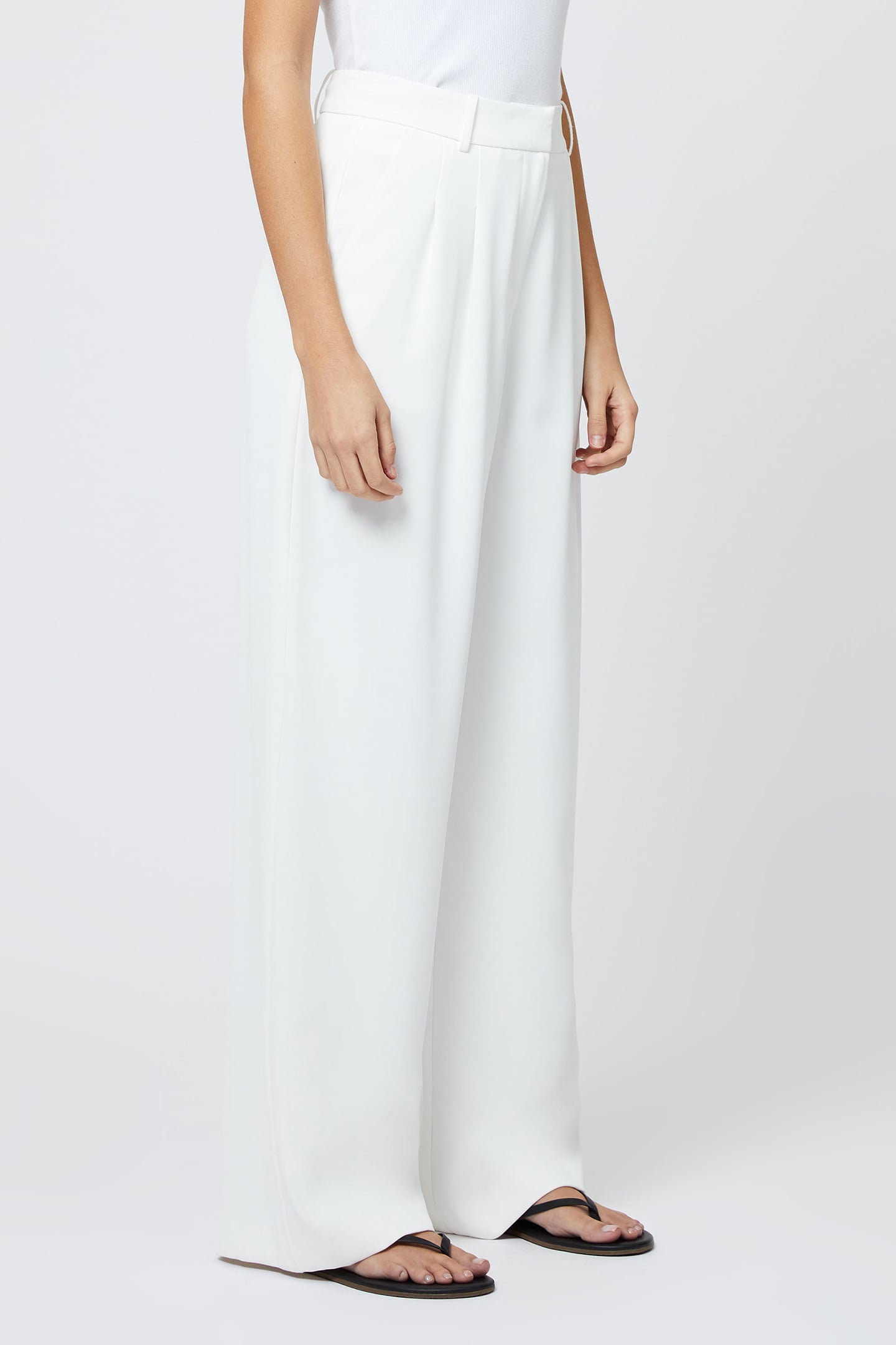 HARRIE SUITING TROUSER PORCELAIN CREAM 4