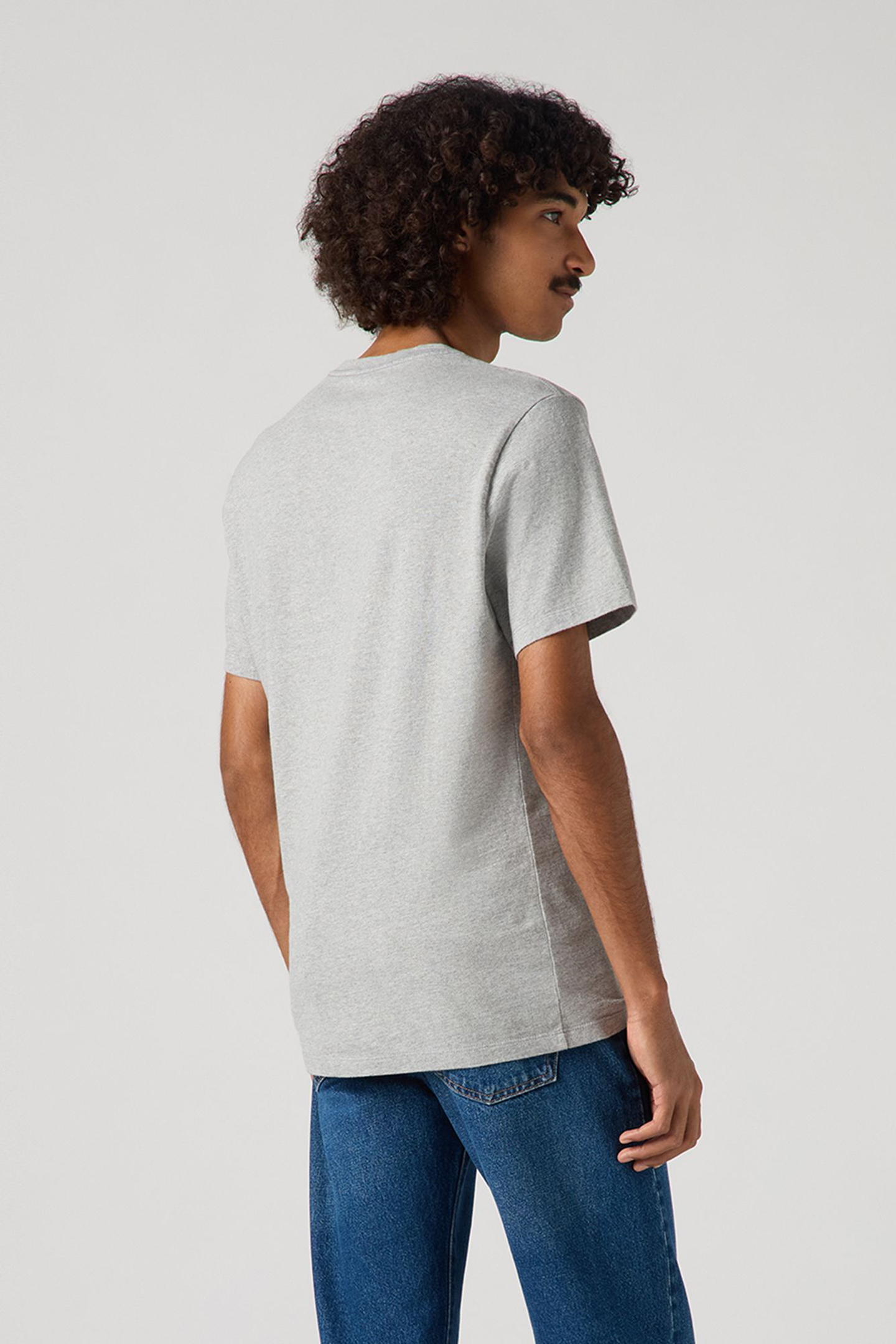 ORIGINAL HOUSEMARK V-NECK TEE GREY 2