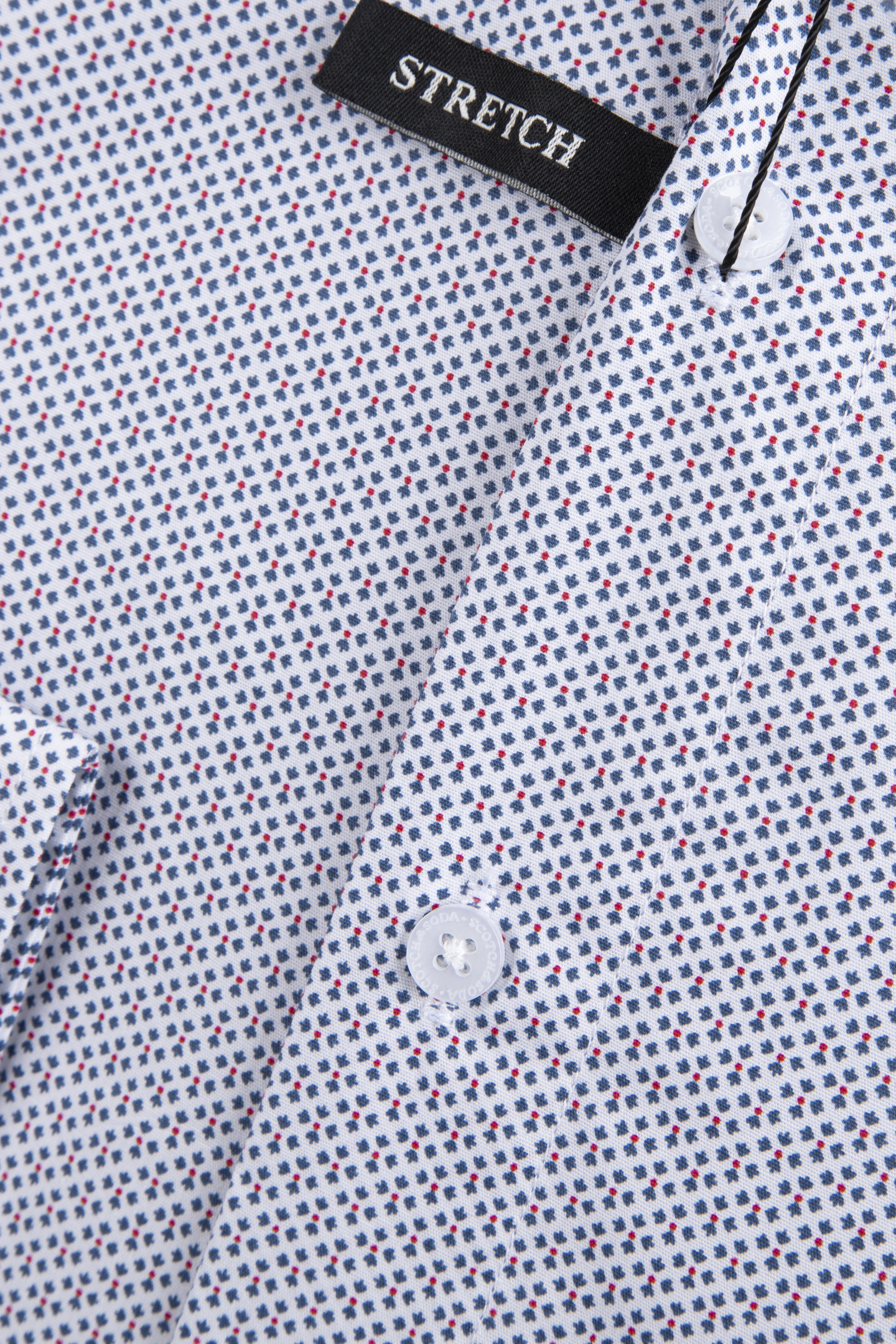 DRESS SHIRT WHITE/GREEN 4