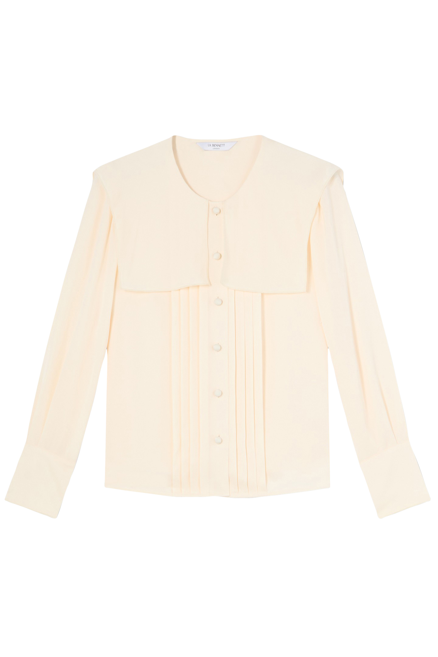 TW OLIVE SAILOR BLOUSE IVORY 3
