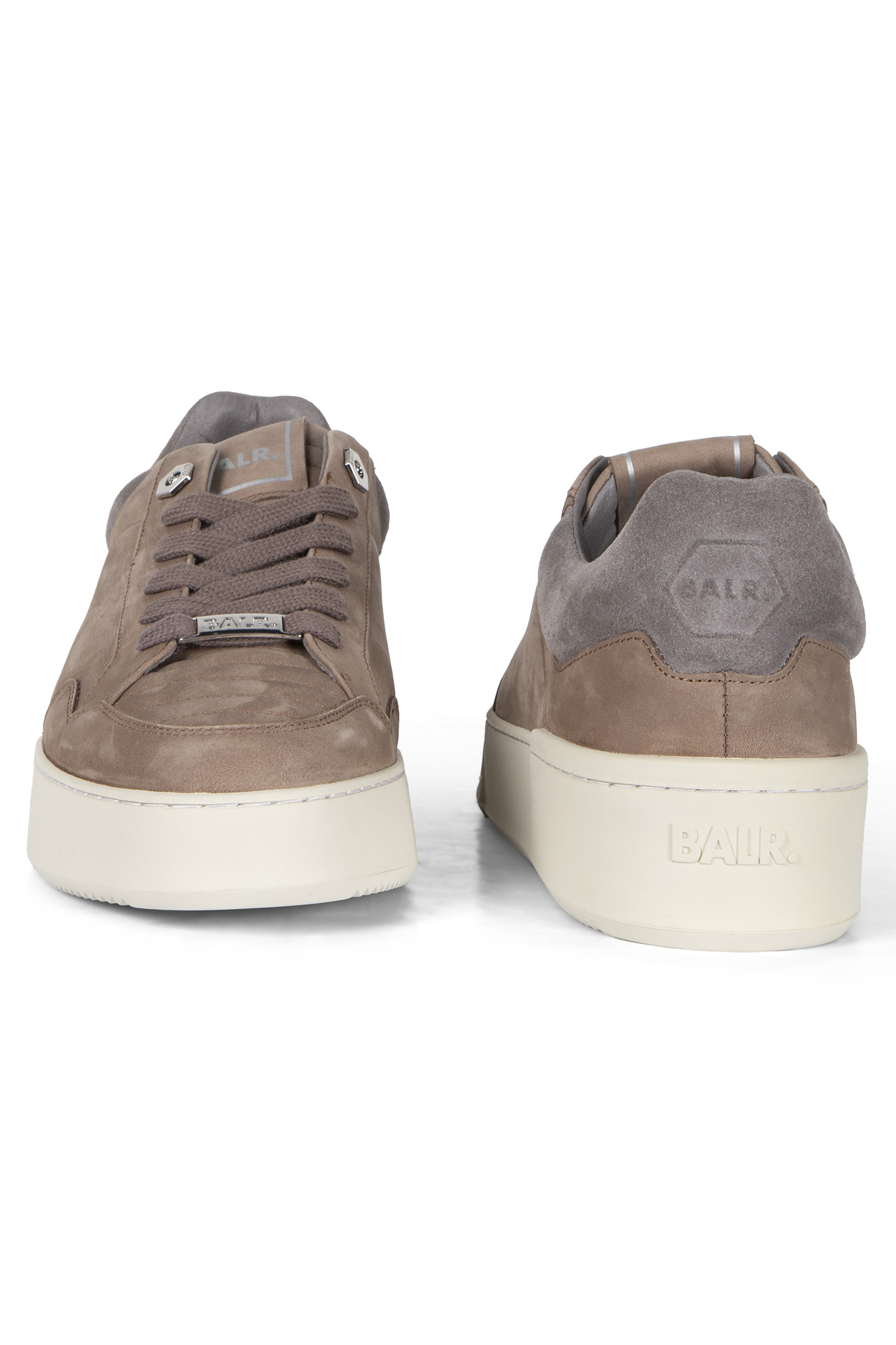 BT LEATHER SNEAKERS OFF WHITE/SAND 2