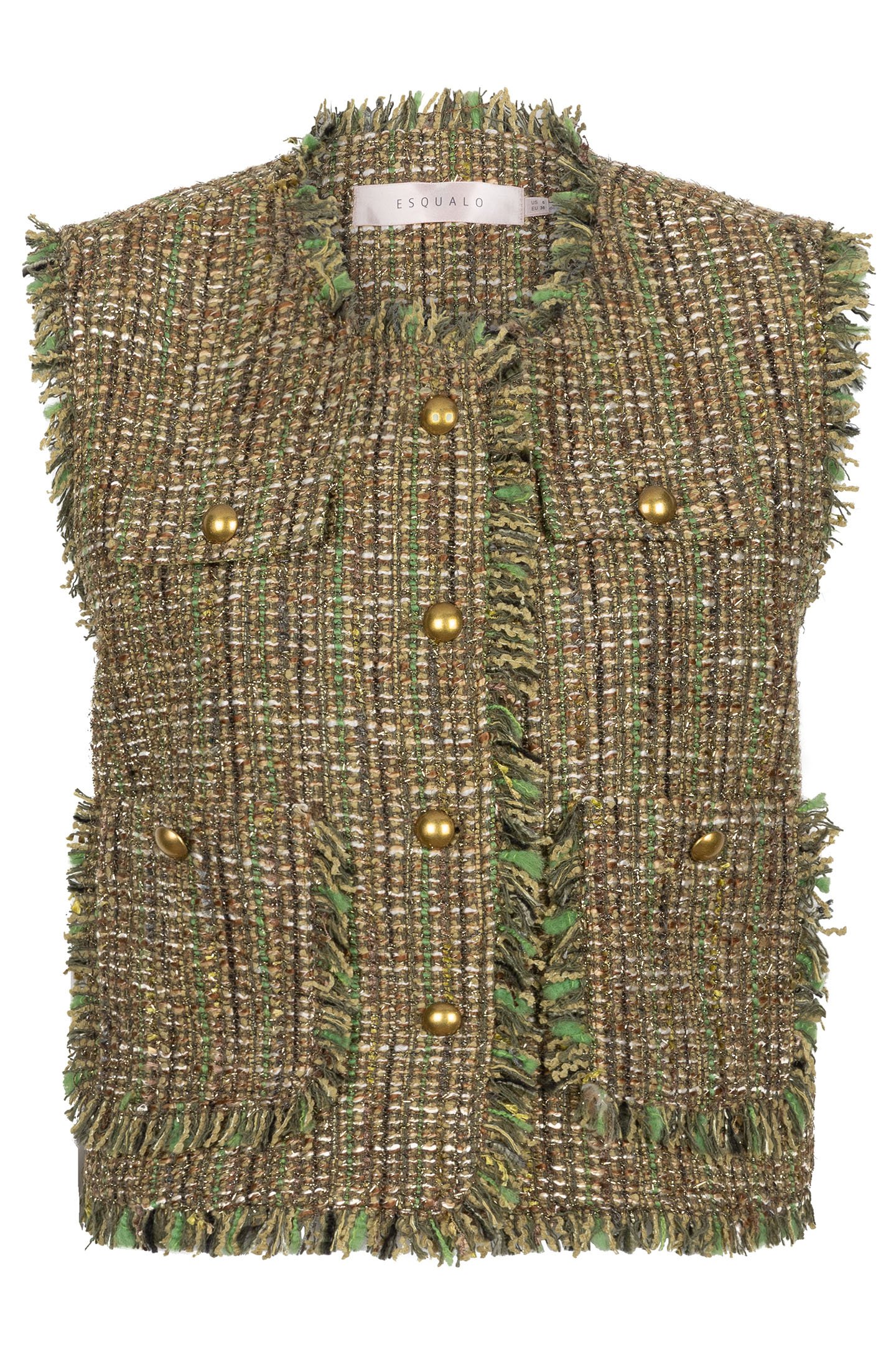 GILET TWEED MULTI COLOR 5