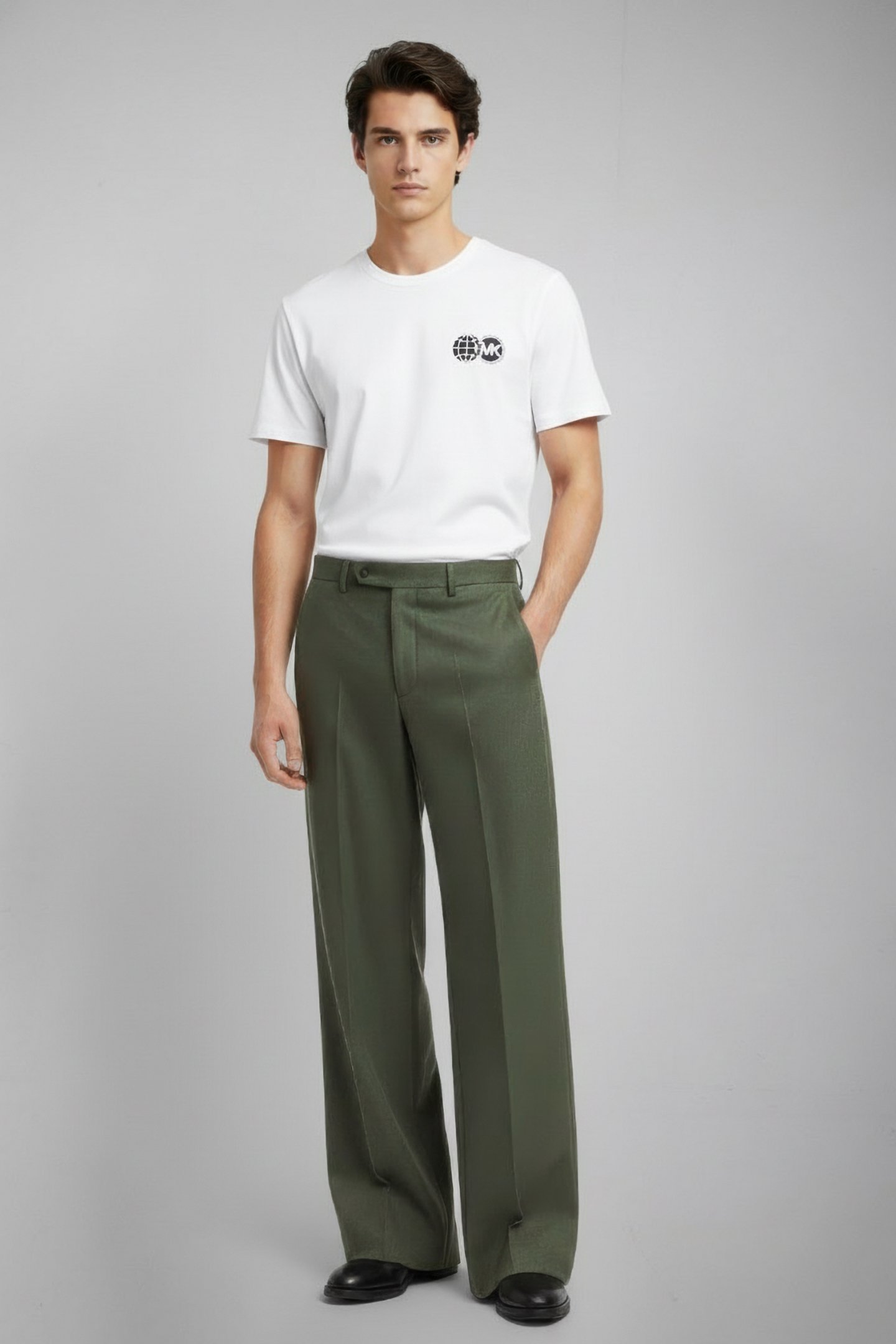 GLOBAL RECYCLED TEE WHITE 1