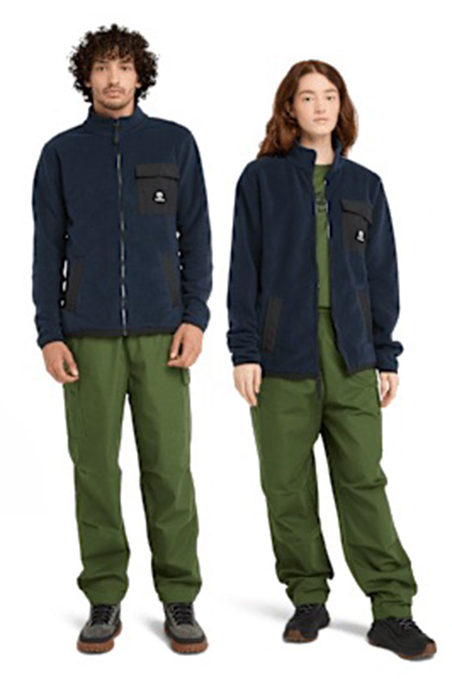 FULL ZIP FLEECE DARK SAPPHIRE 1