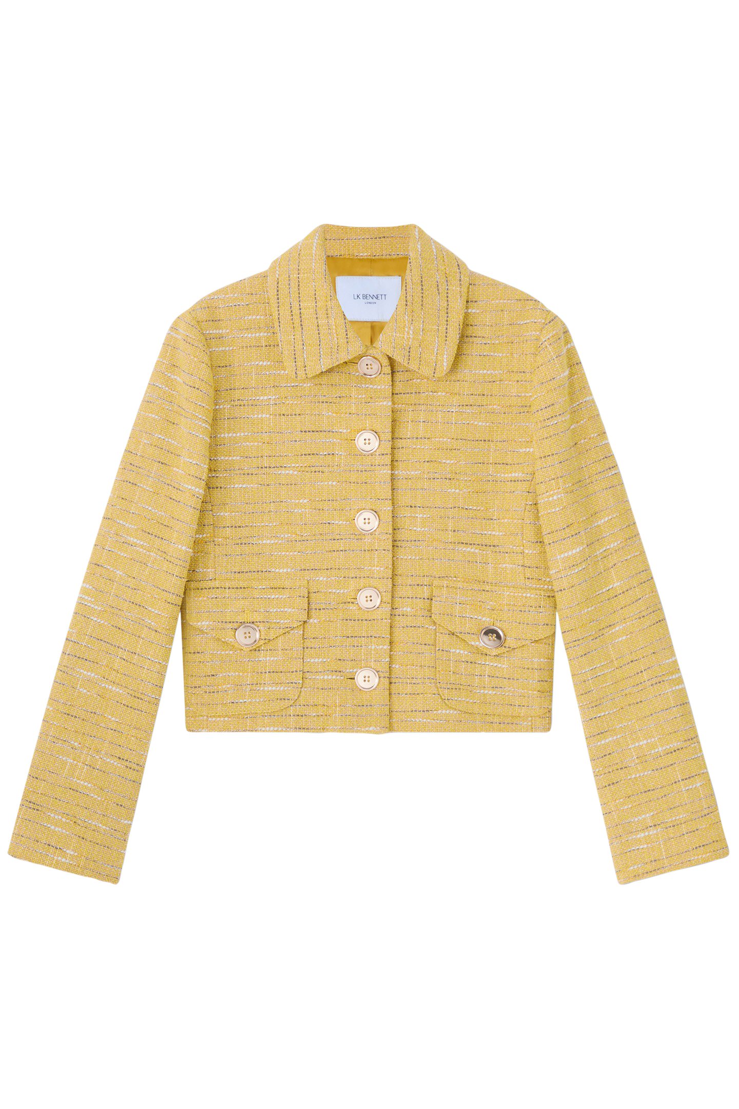 JK VARLEY TWEED JACKET BUTTERCUP 3