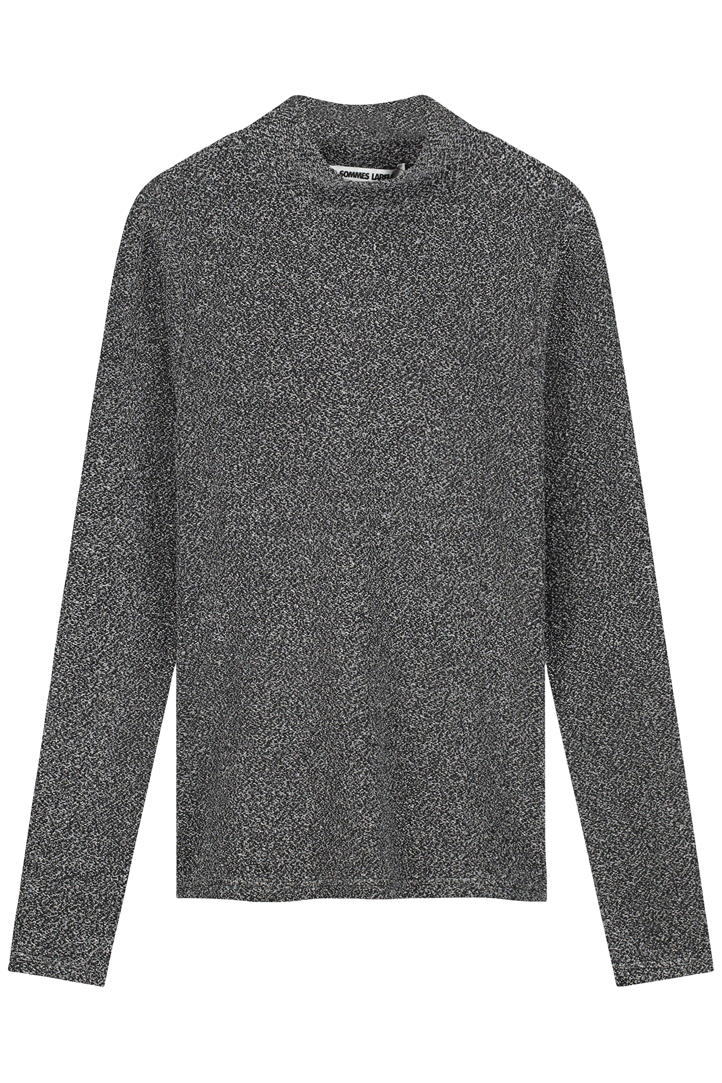 NOUS SOMMES LABELS – TIMMIE TURTLENECK GREY GLITTER 1