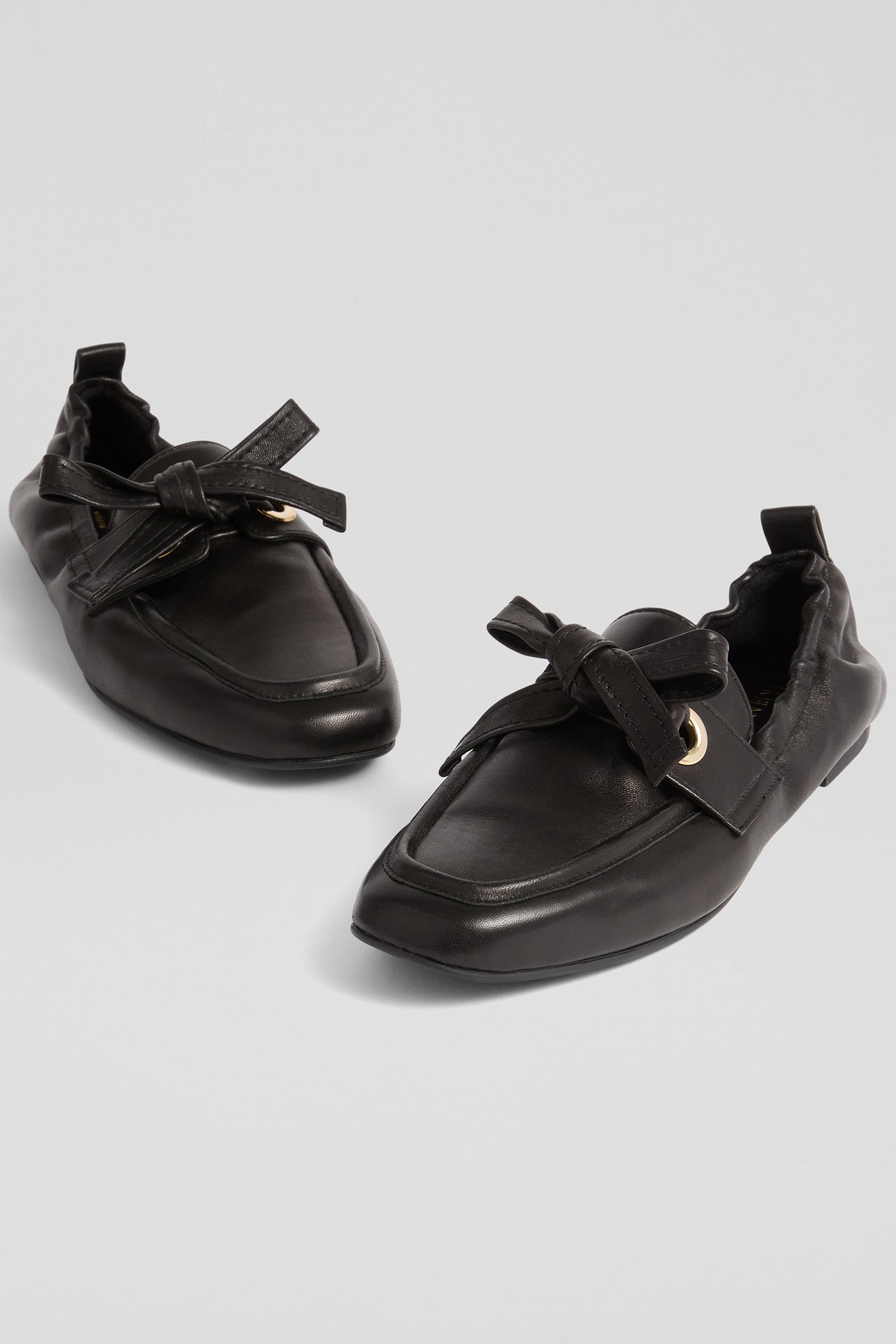 FL MAUDE EYELET BOW LOAFR BLACK 3