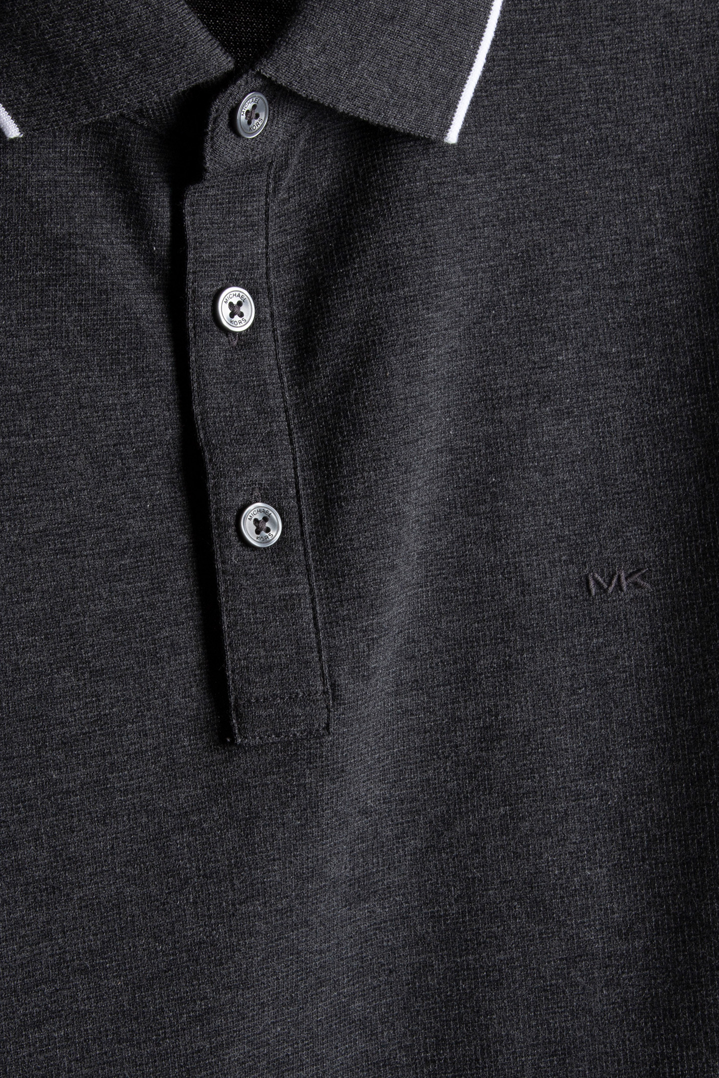 SUSTAINABLE POLO CHARCOAL MEL 4