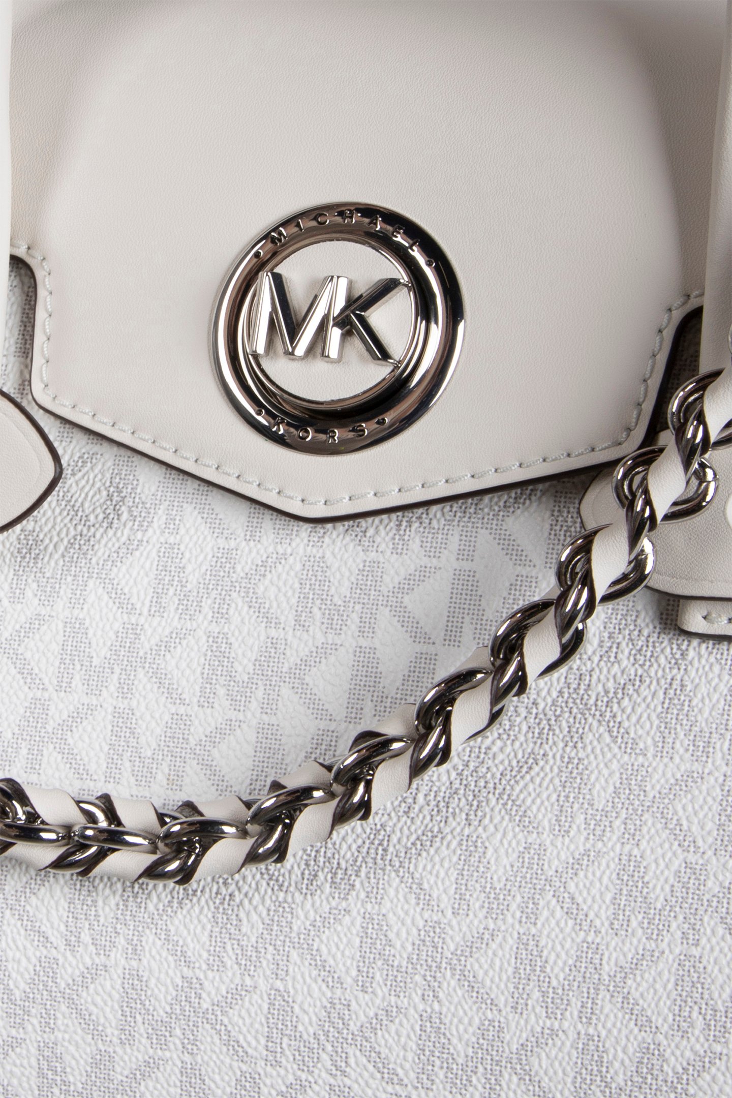 SM FLAP SATCHEL BRIGHT WHT 5