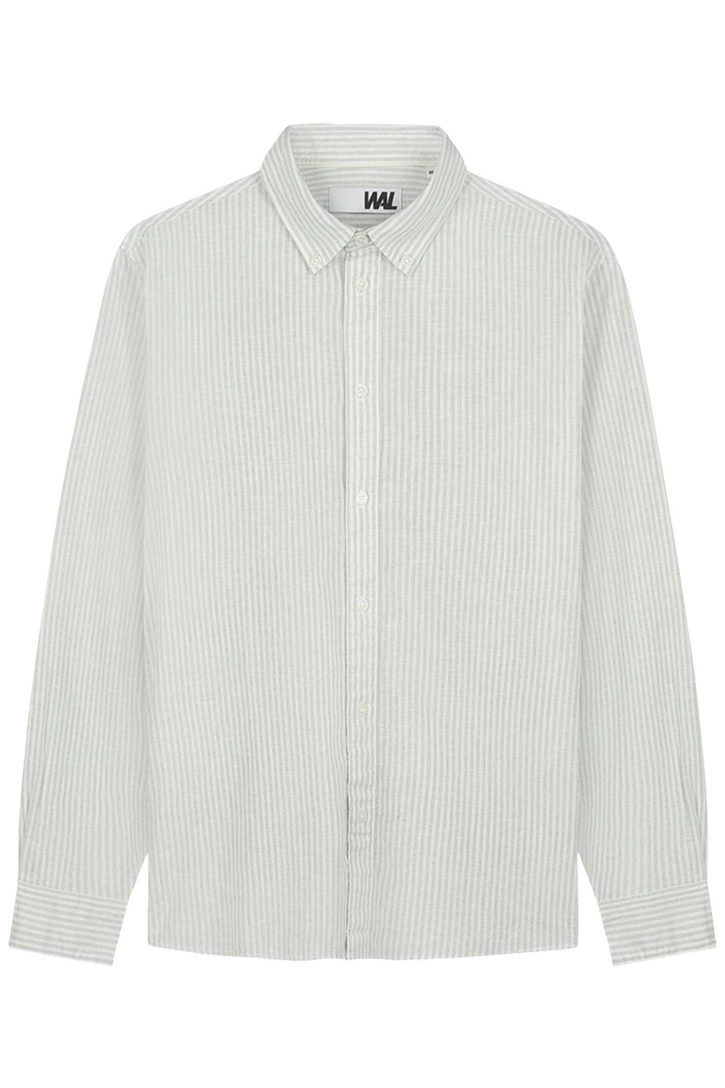 WAL – JAMES SHIRT GREEN STRIPED 1