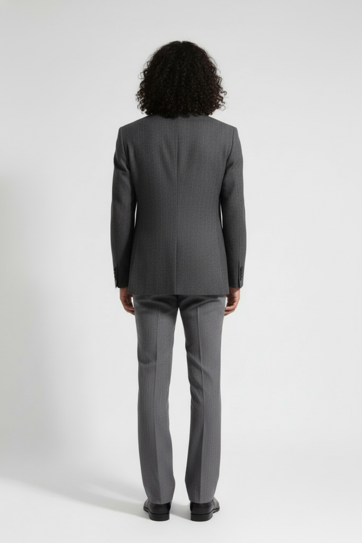 VANILLEH FLANELLE STRIPES BLAZER GRIS CHINE 2