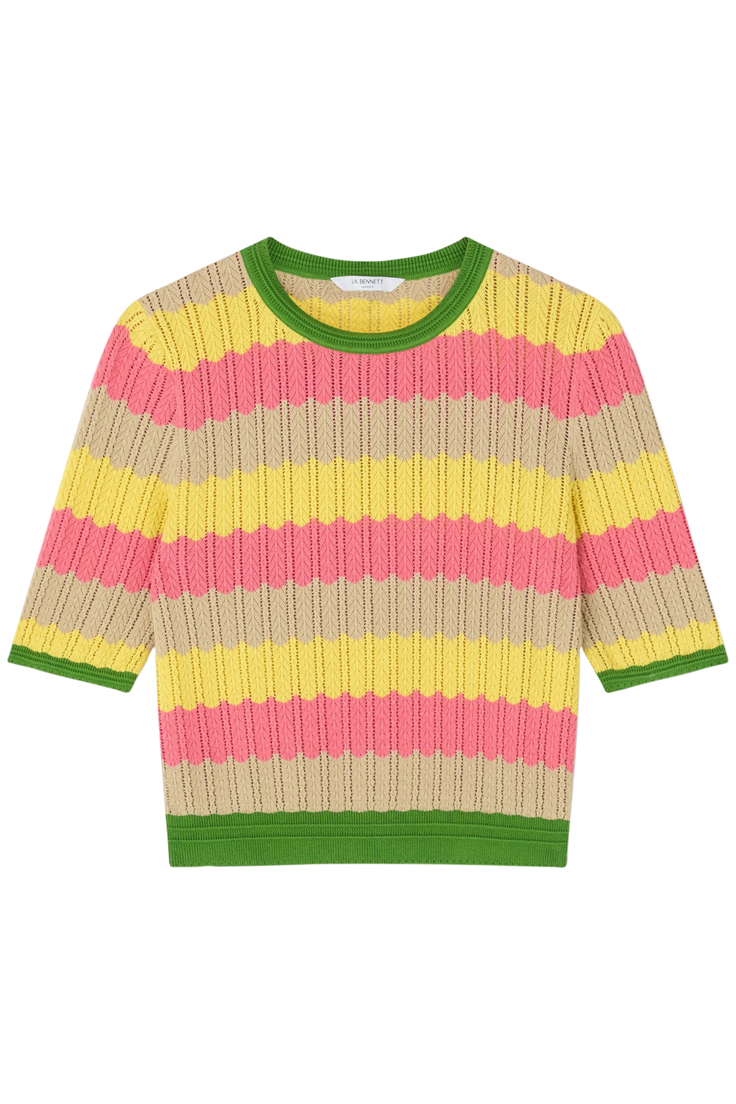 TK CINZIA ZIG ZAG KNIT GREEN 3