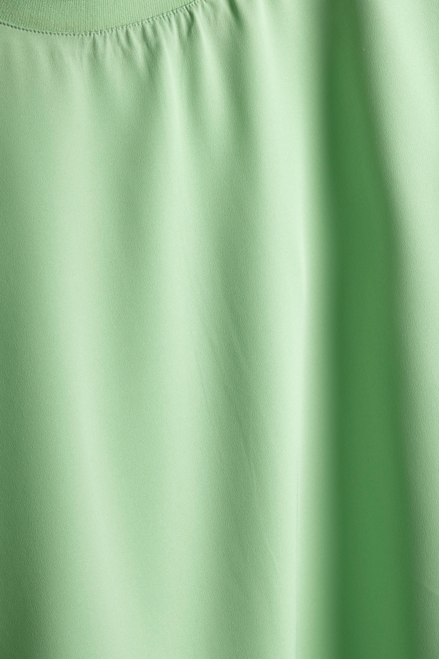 CAPRIANA CREPE CREW NK TOP APPLE GREEN 5