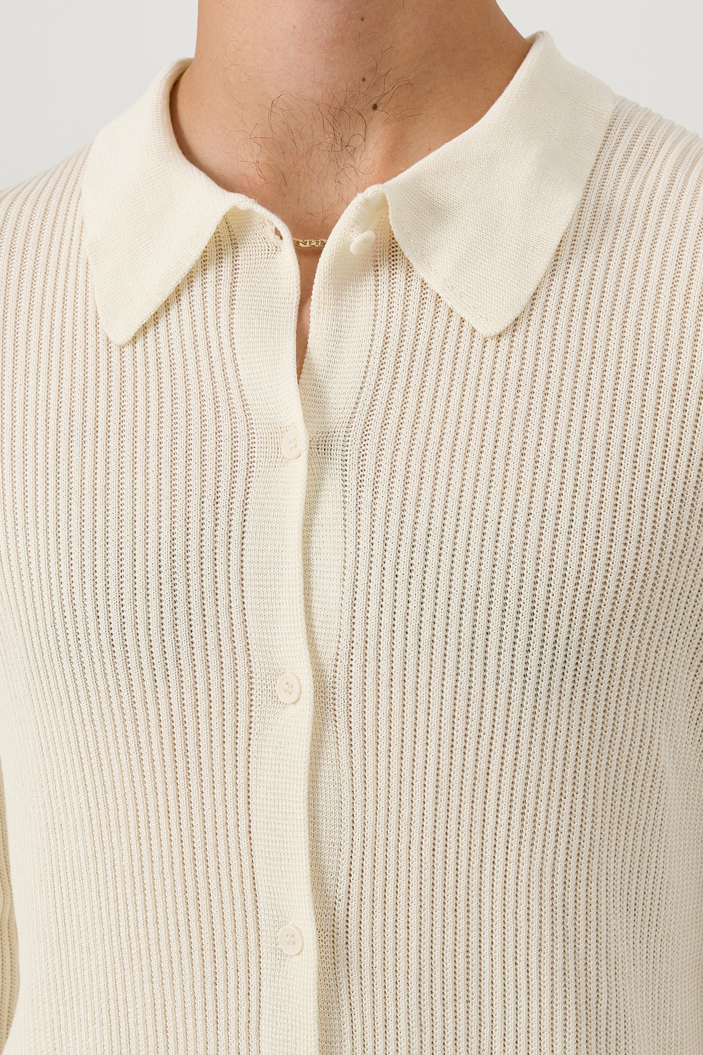 PAUL LONGSLEEVED POLO OFF WHITE 6