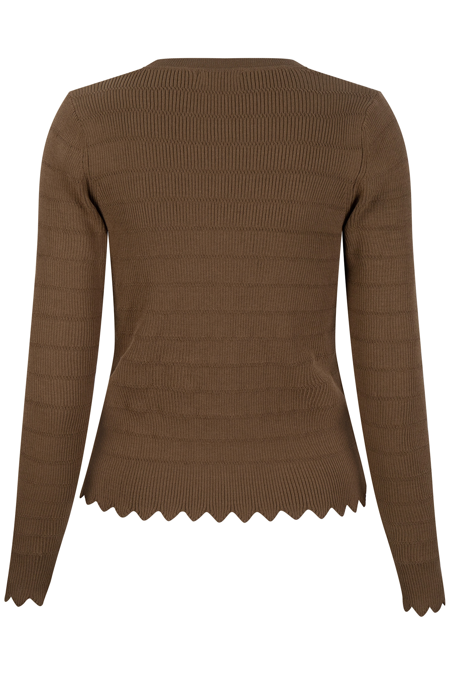 CARDIGAN SHORT FANCY KNIT ARMY GREEN 4