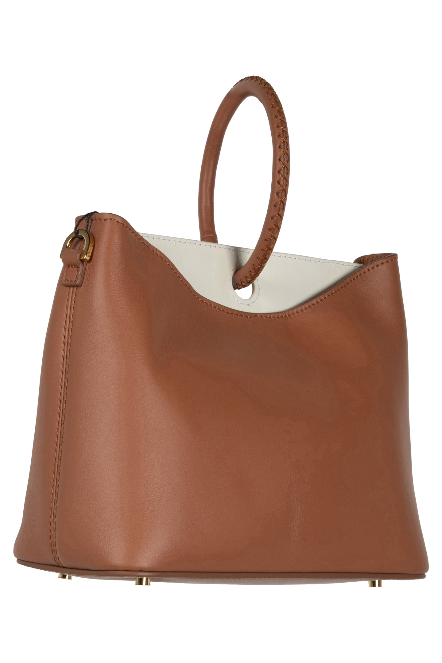 SIMONE LEATHER ORANGE/WHITE 3