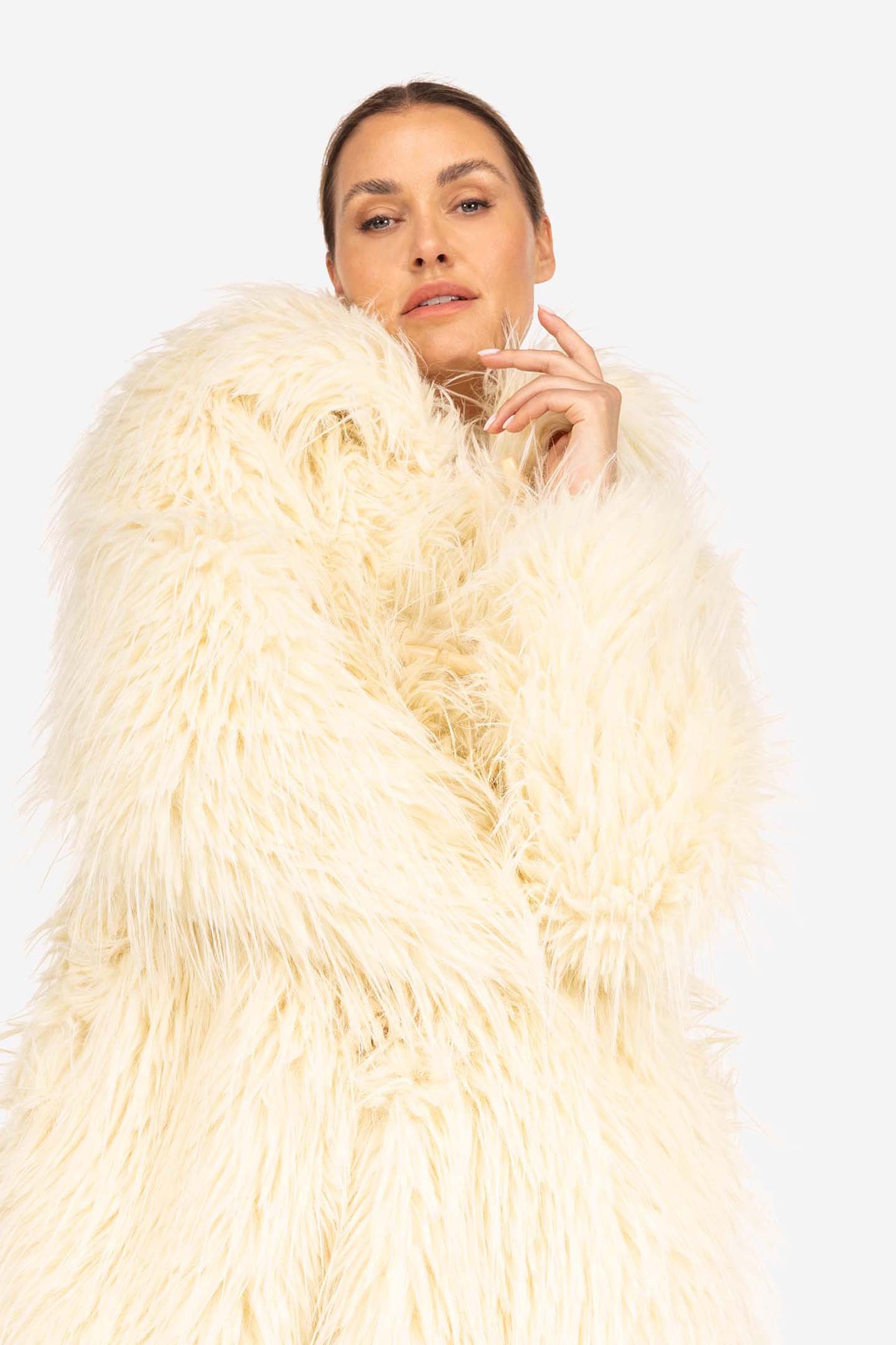 CELESTE COATS COCO WHITE 6