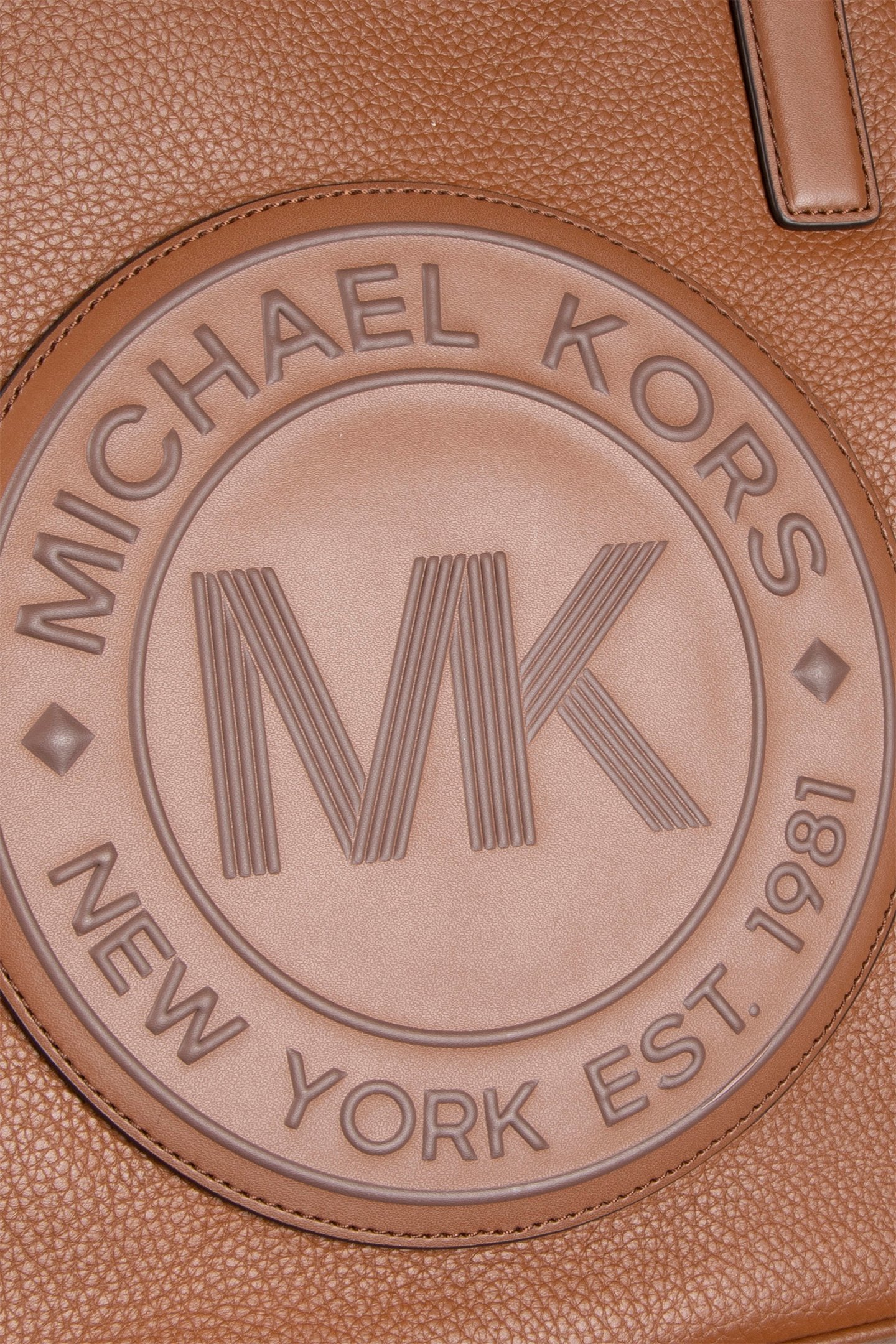 MEDIUM LEATHER TOP ZIP BUCKET MESSENGER BAG IN BROWN 5