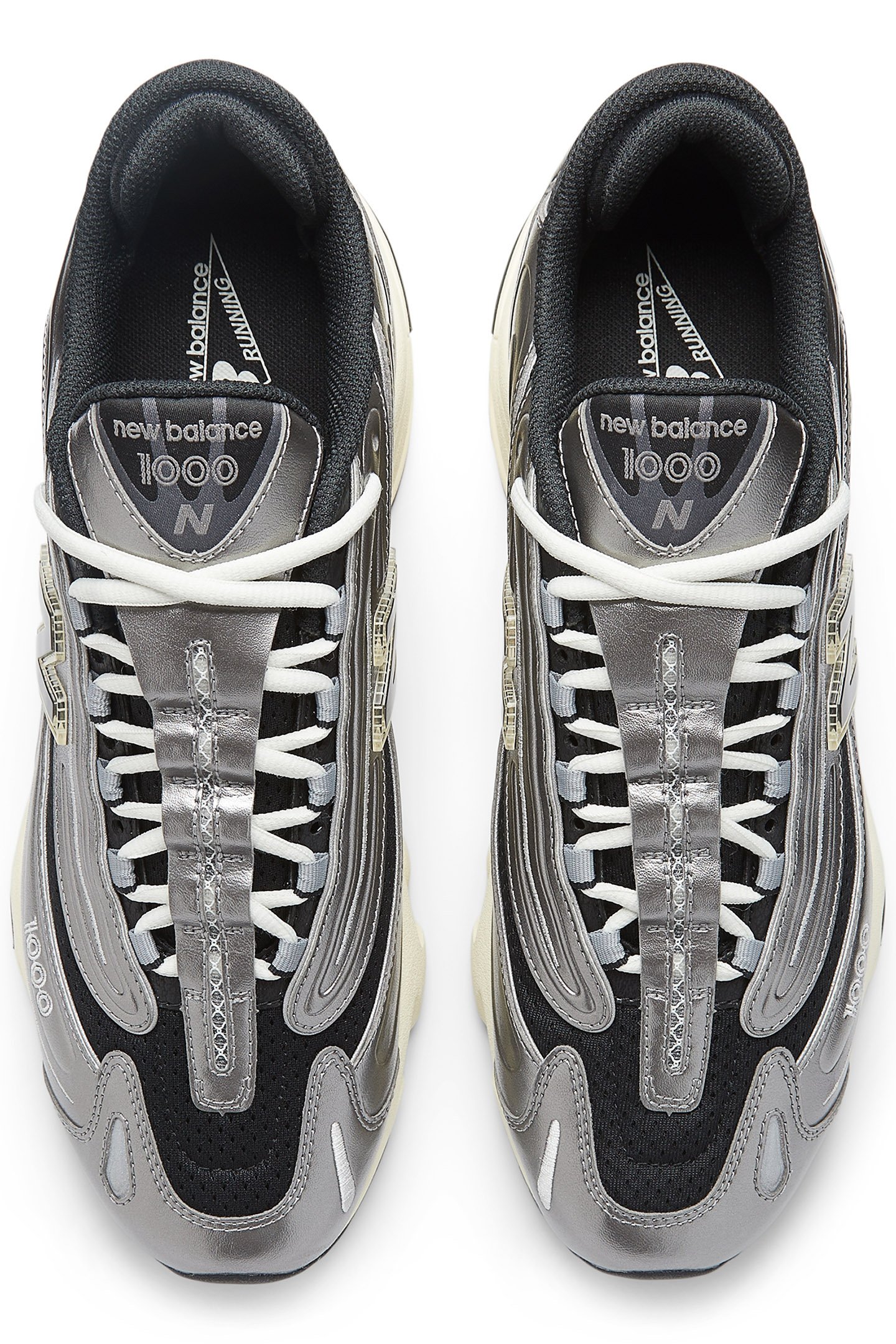 UNISEX 1000 SILVER METALLIC 3