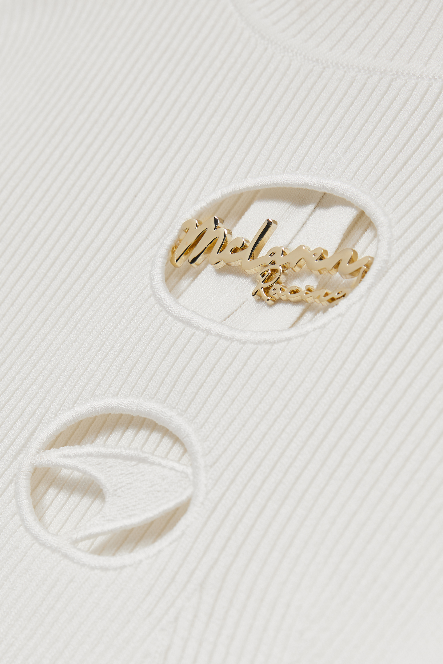 LS KNITTED MCLAREN SPEEDMARK TURTLE NECK WHITE 6