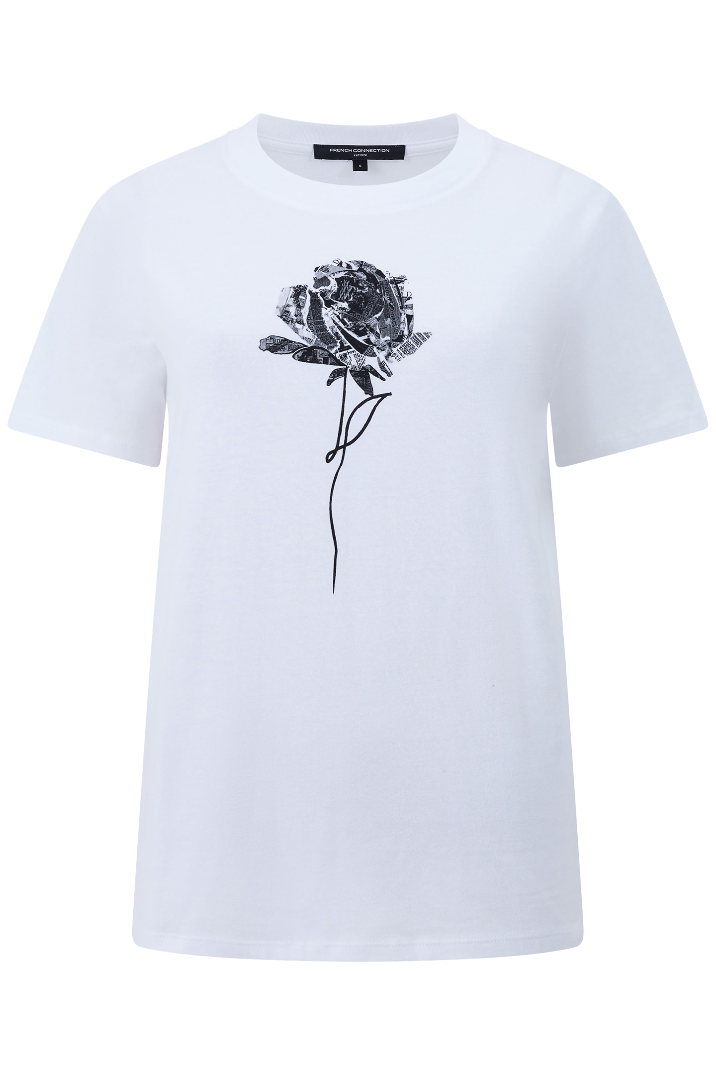 1OSE LOGO PEACHED GRAPHIC TEE LINEN WHITE 3