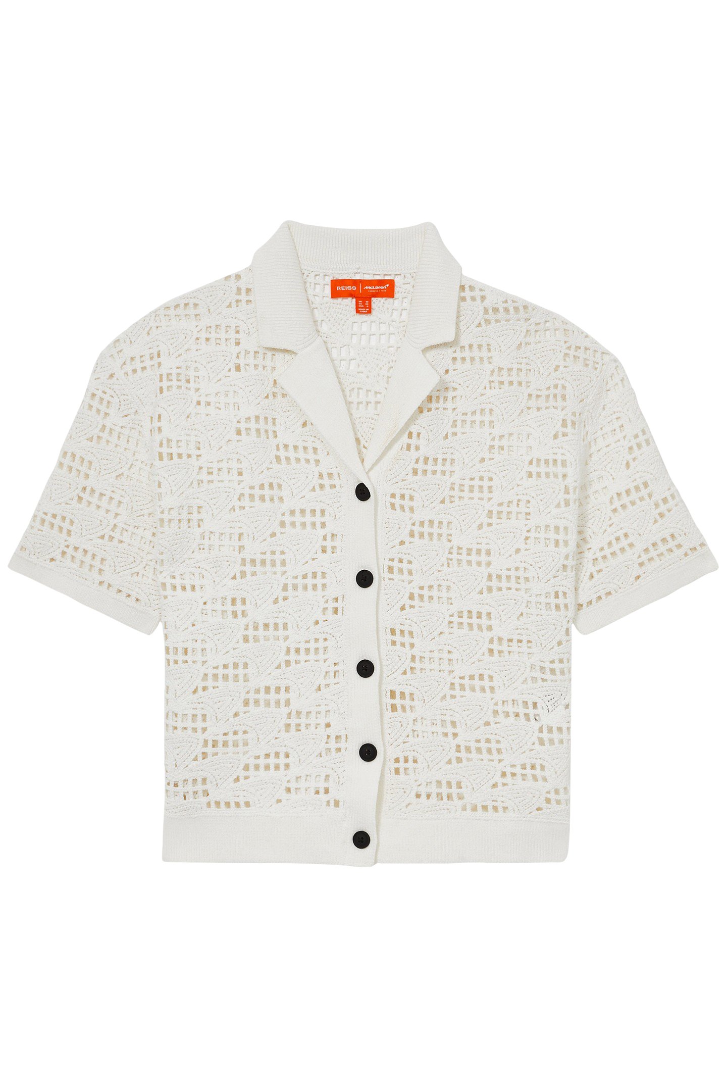 SS CROCHET CUBAN SHIRT WHITE 3