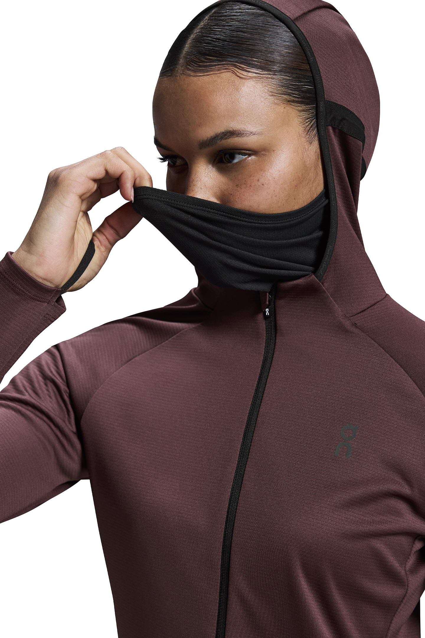 CLIMATE ZIP HOODIE MULBERRY 5