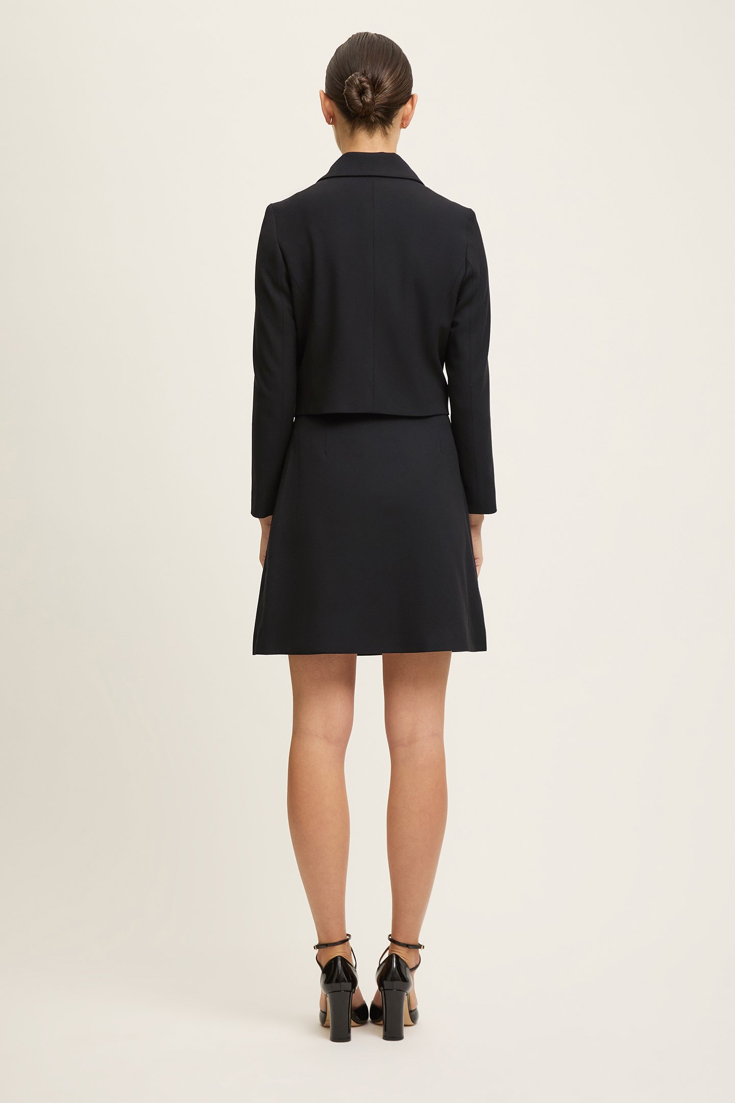 JK HALINA CREPE JACKET BLACK 3