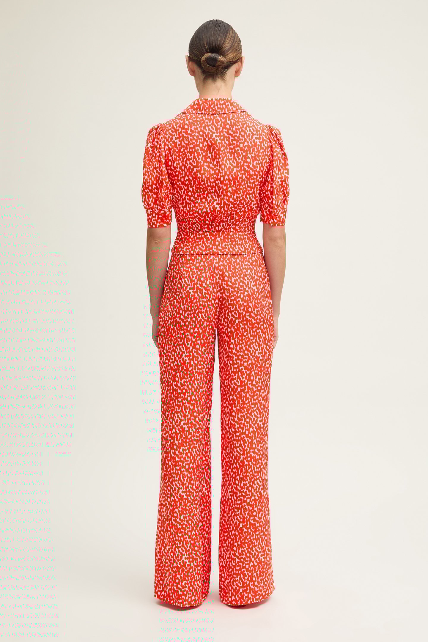 TW SOPHIE IKAT BLOUSE RED 3