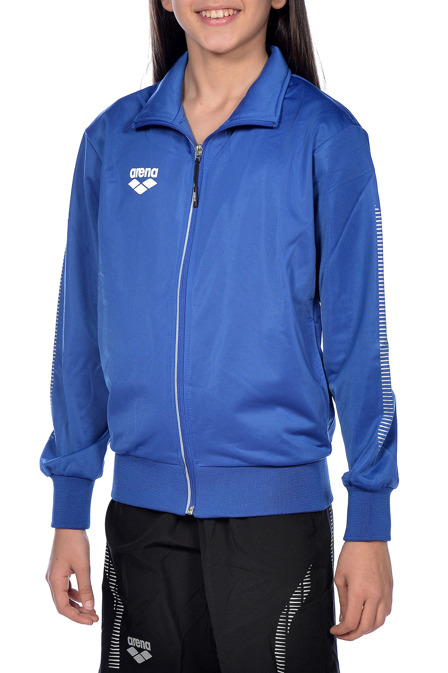 JR TL KNITTED POLY JACKET ROYAL 3