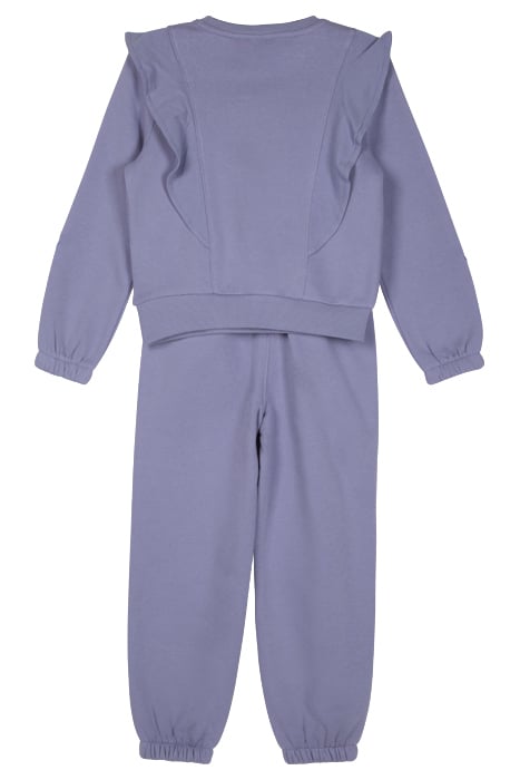 GIRLS FLEECE SET LILAC 2