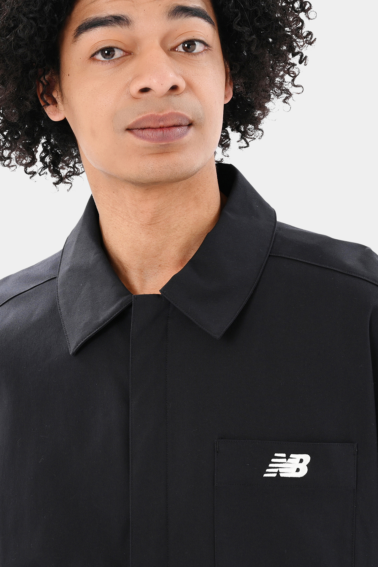 COACHES TWILL JACKET BLACK 6