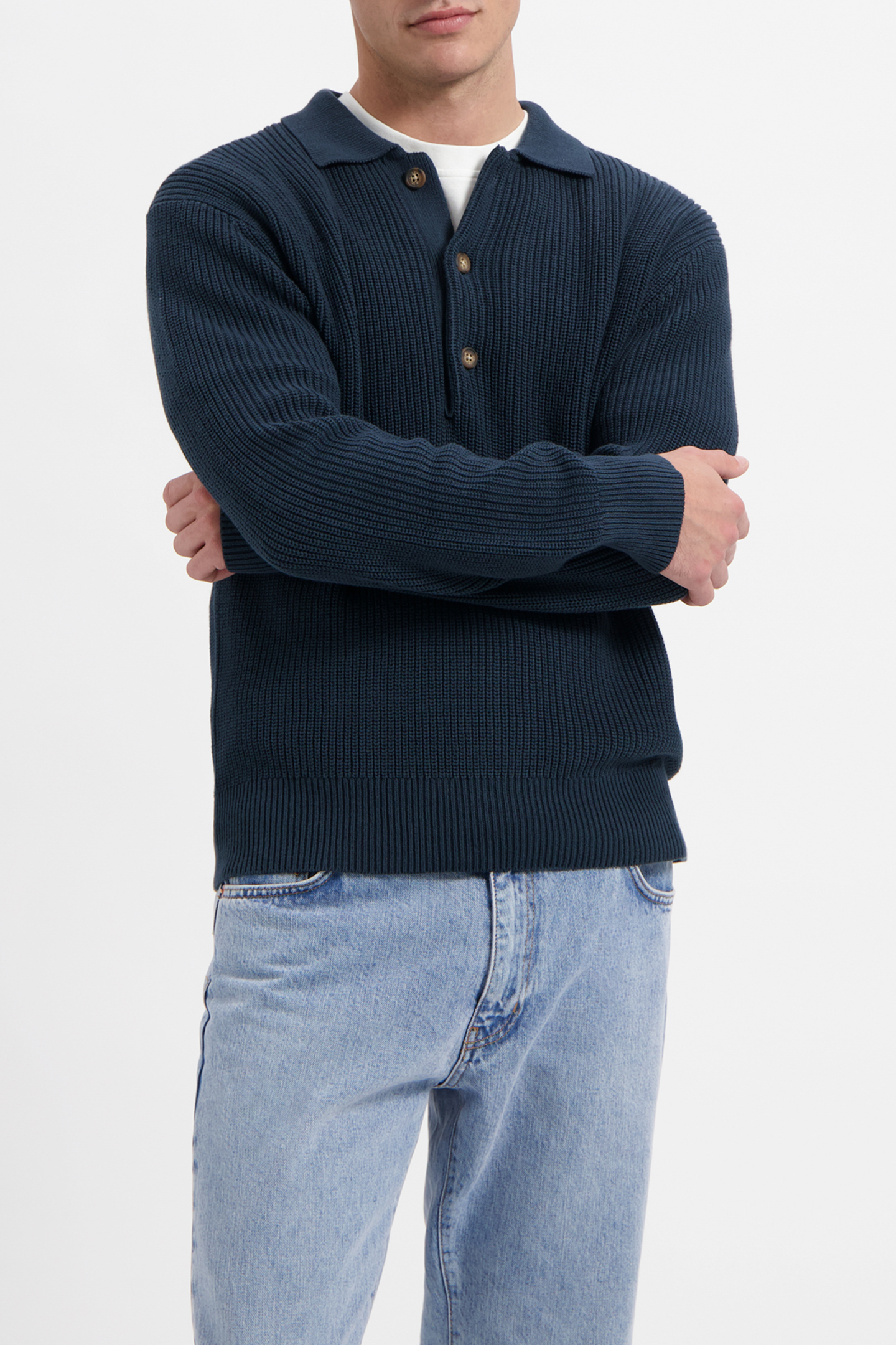 WAL – MILES LS POLO NAVY 1