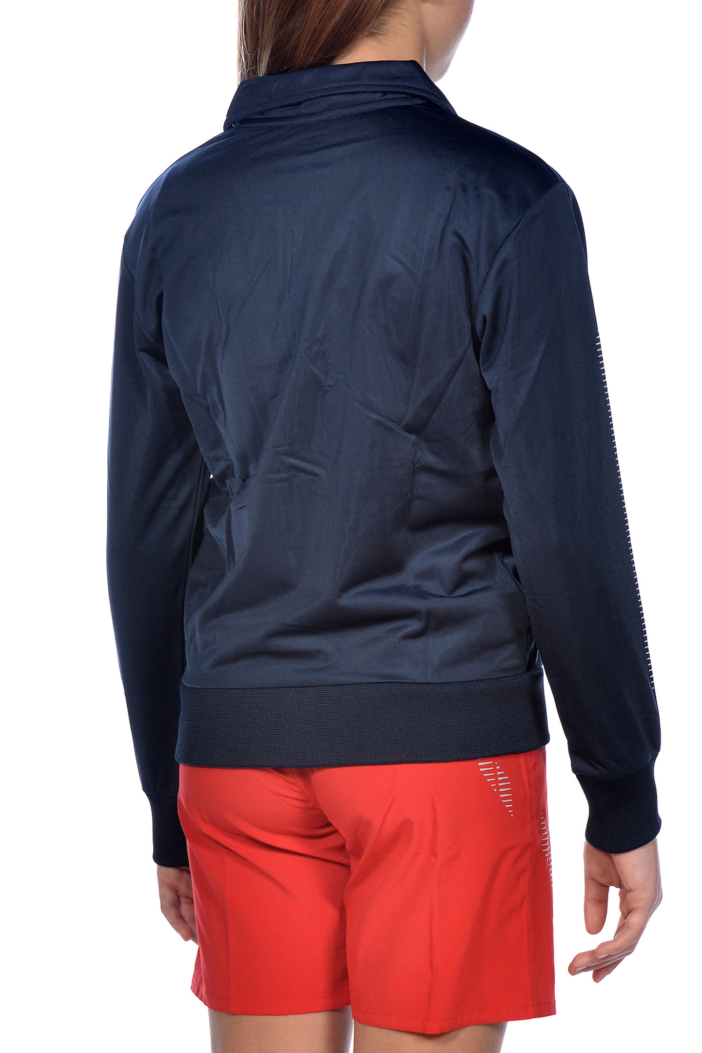 JR TL KNITTED POLY JACKET NAVY 8