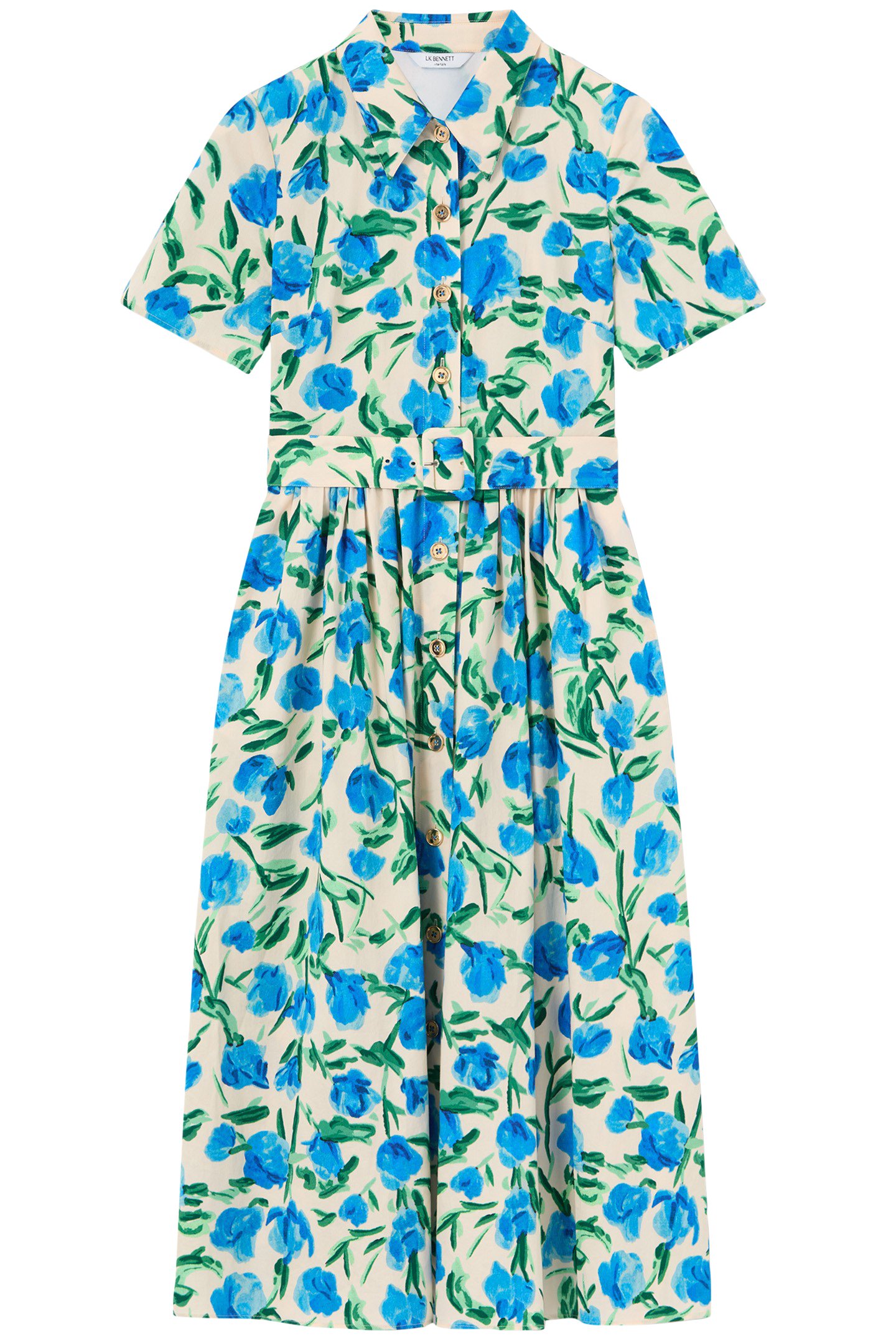 DR CALDER COTTON DRESS WHITE 4