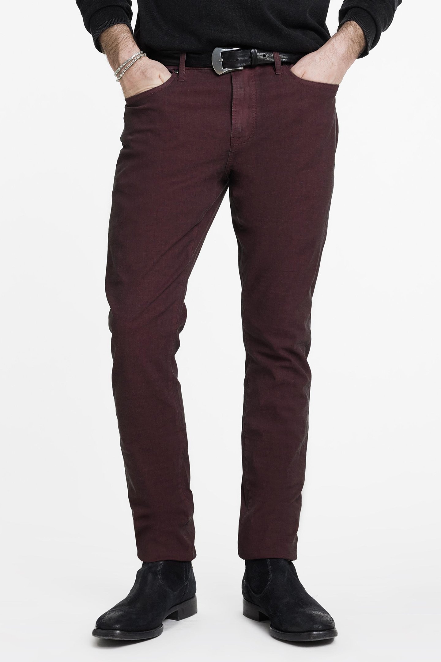 J704 - TAPERED FIT OXBLOOD 1