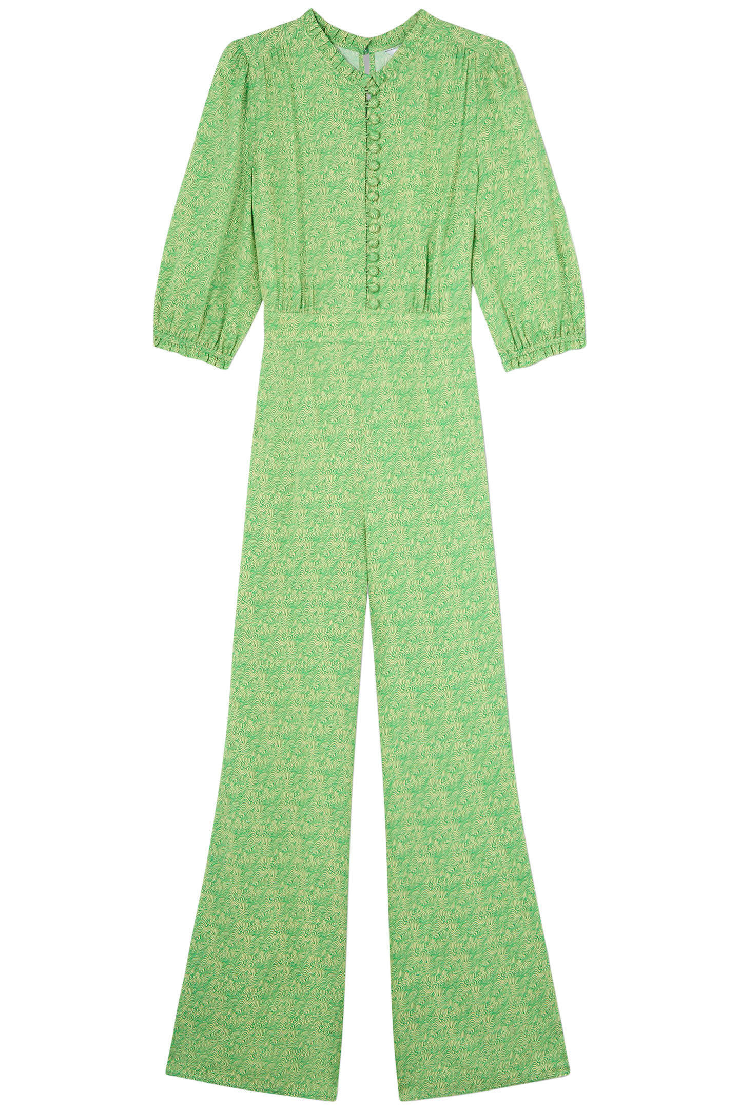 DR NAOMI SWIRL JUMPSUIT GREEN 3