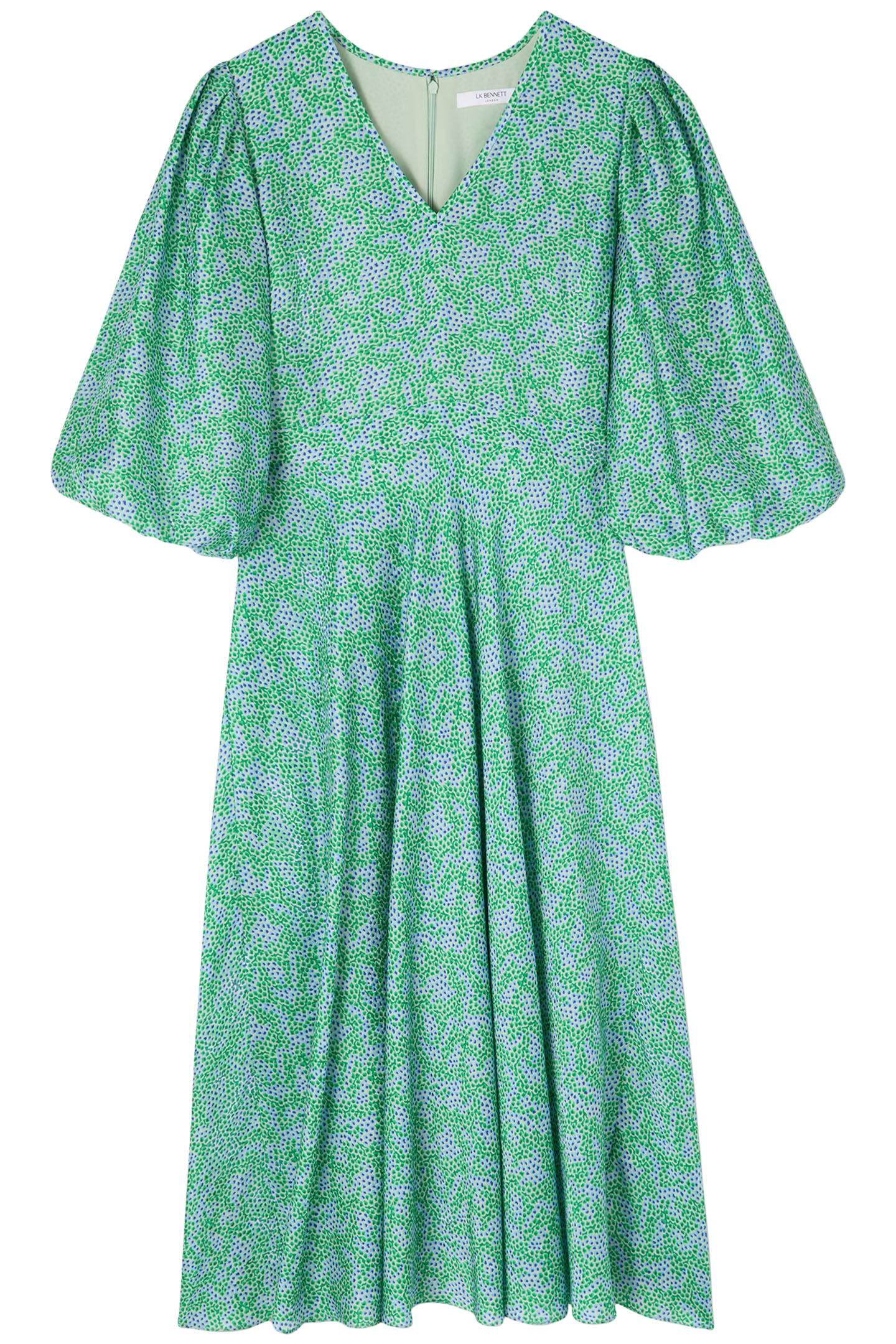 DR LOLA BLOSSOM DRESS GREEN 3